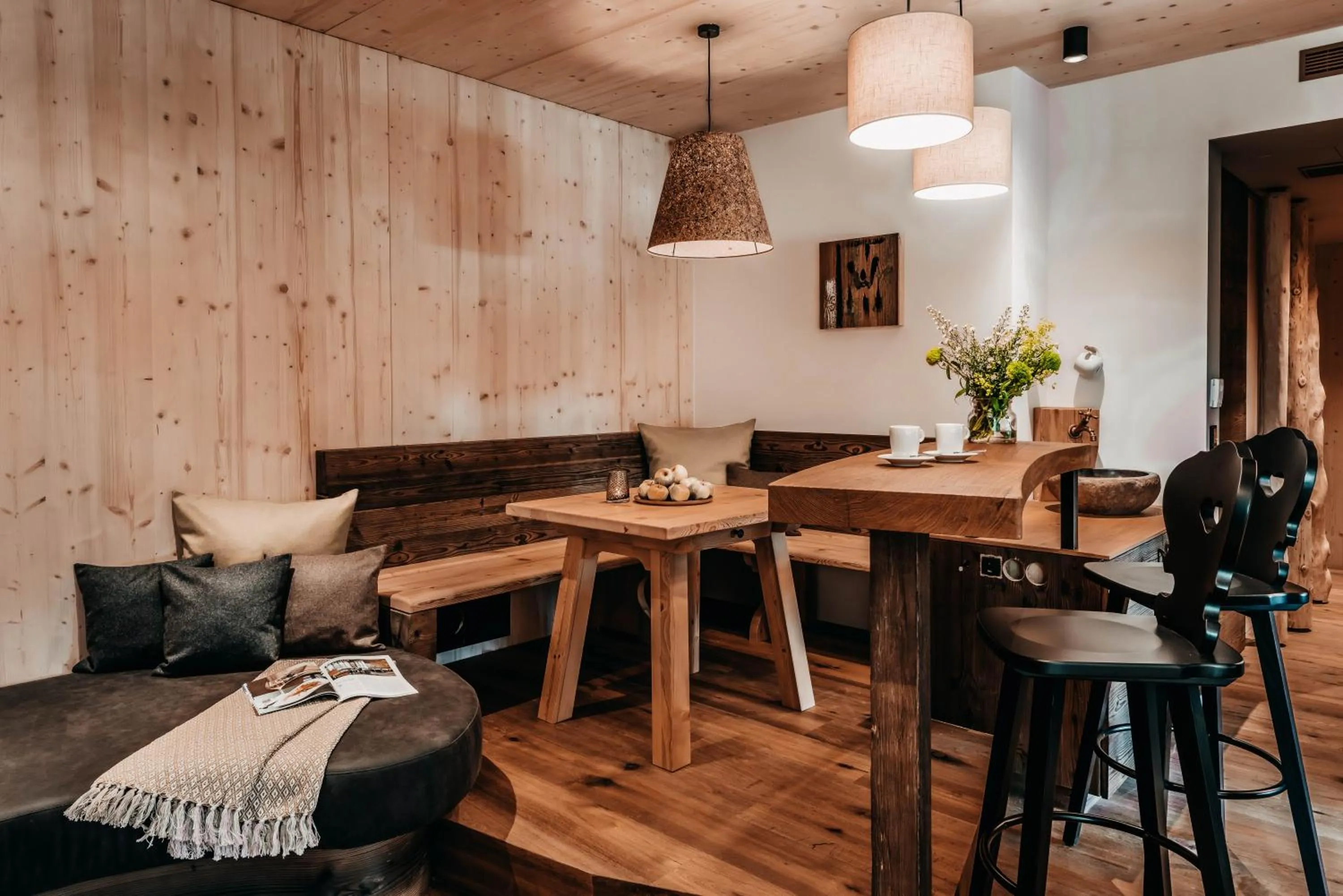 Seating area in Werdenfelserei