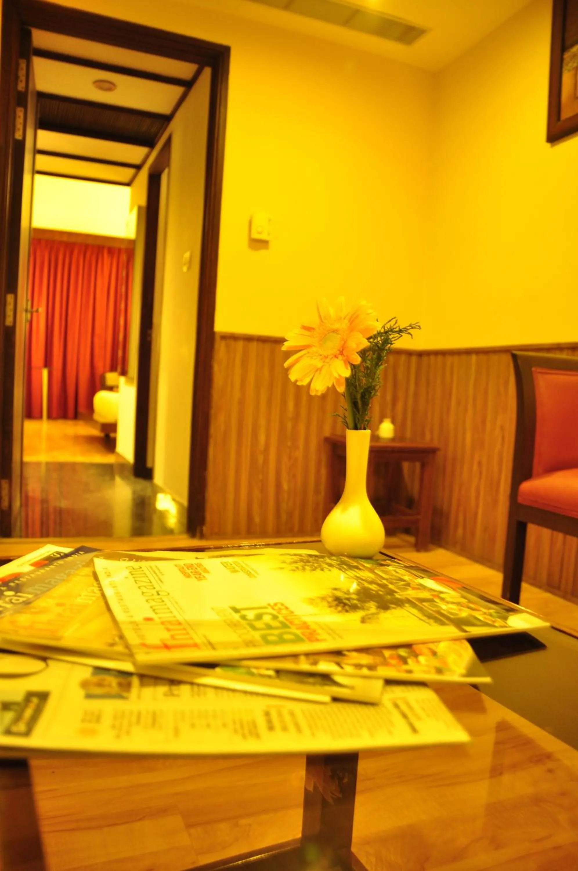 Decorative detail in Hotel Atithi