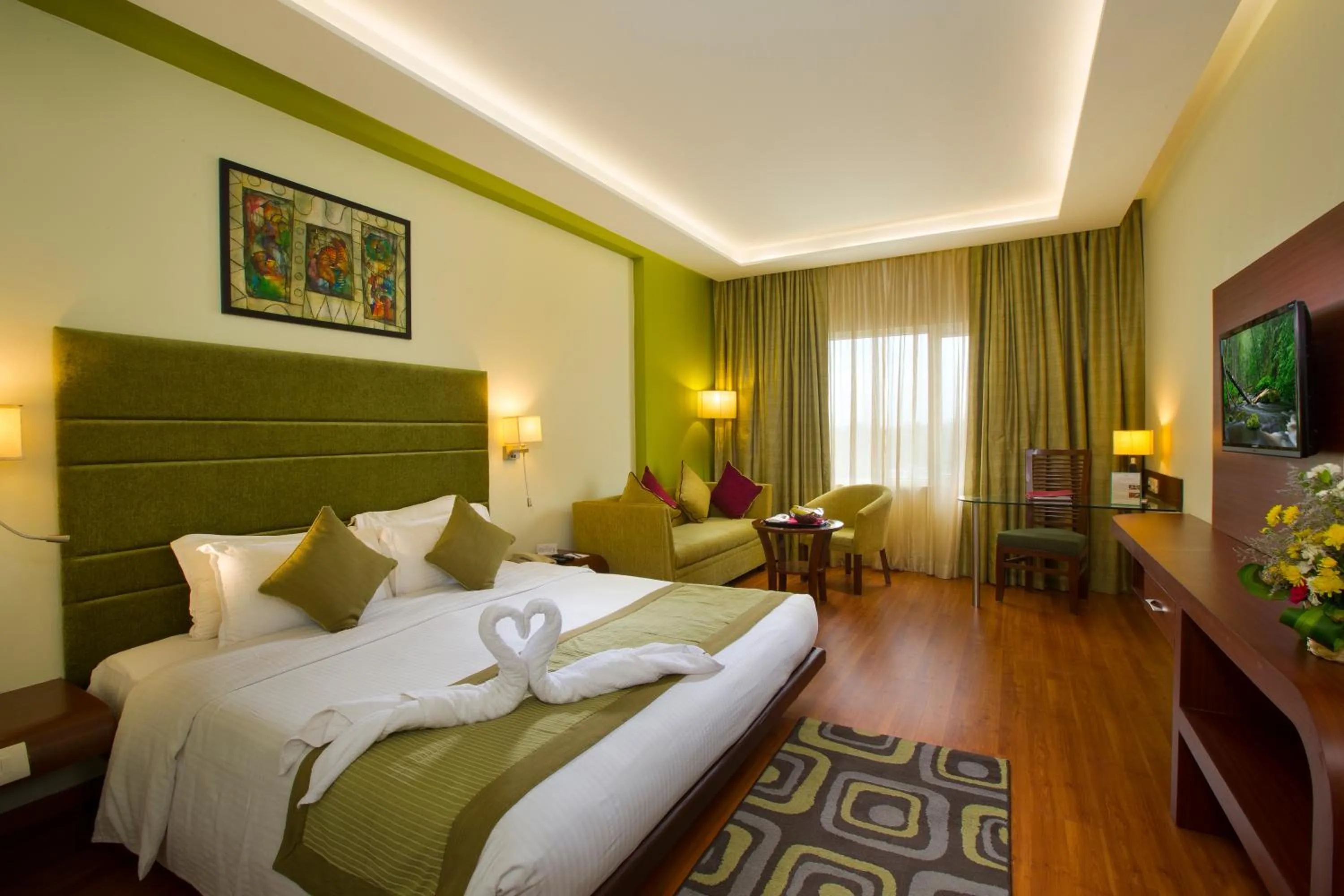 Bedroom, Bed in Hotel Atithi