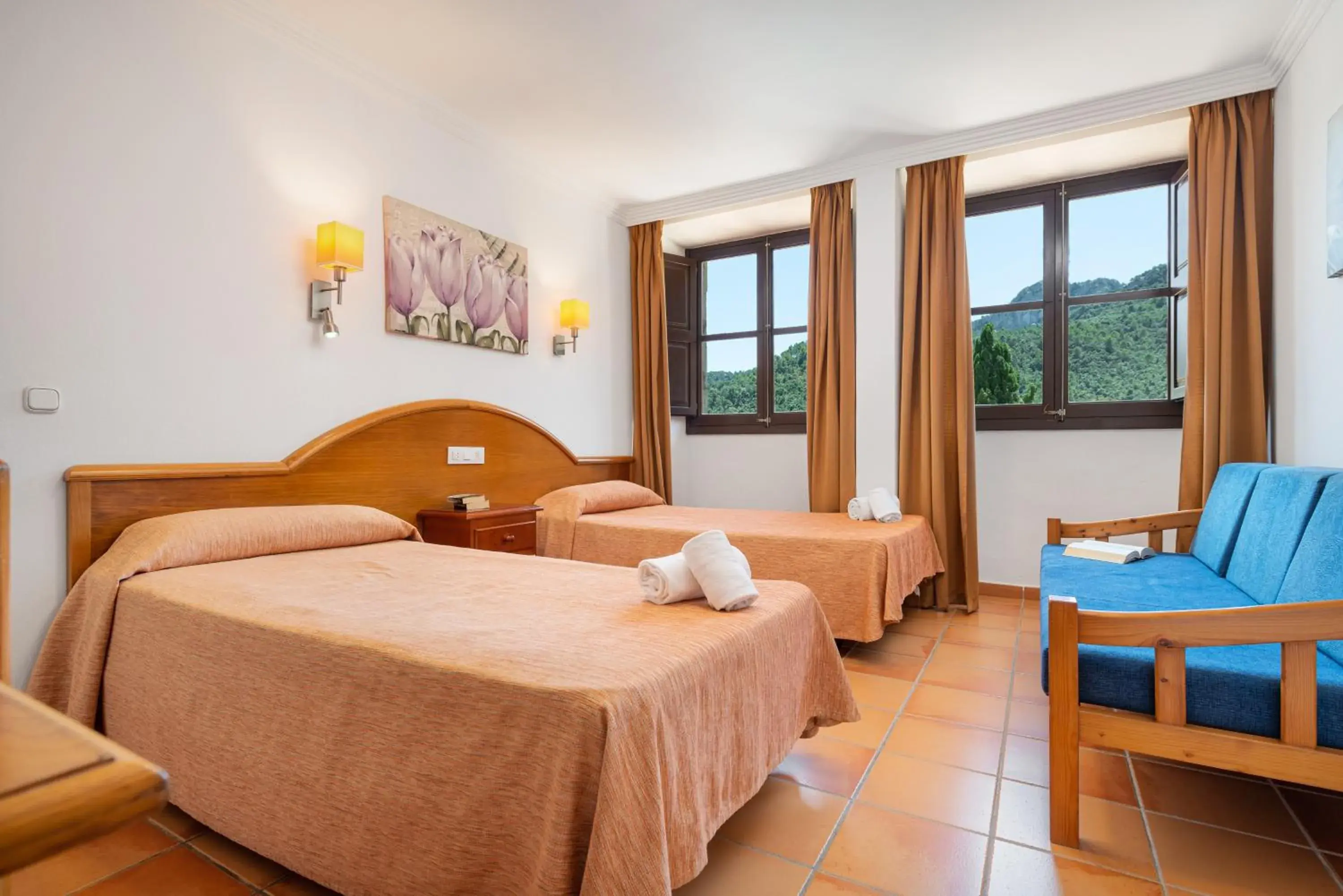 Photo of the whole room, Bed in Santuari de Lluc Photo of the whole room, Bed in Santuari de Lluc