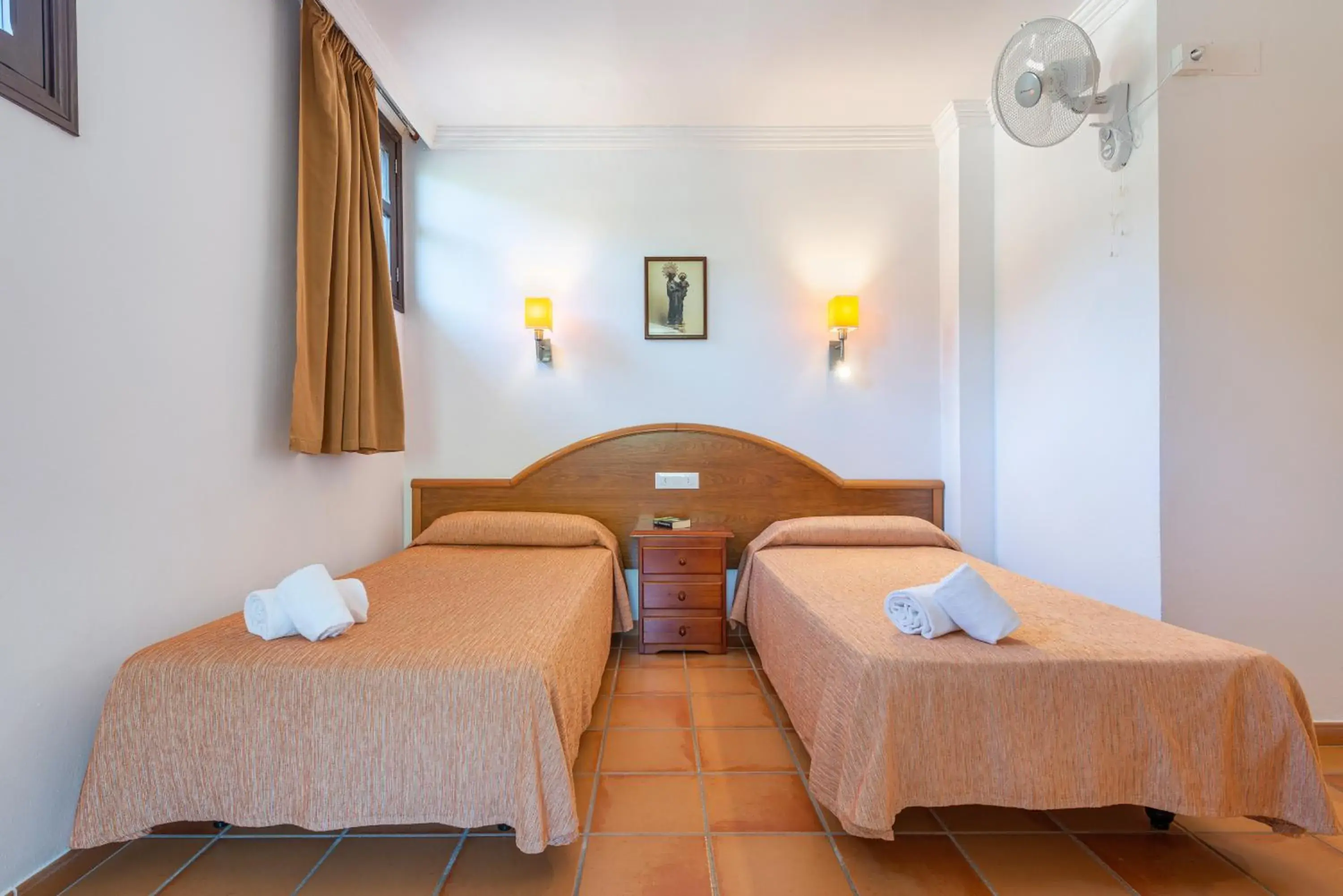 Photo of the whole room, Bed in Santuari de Lluc Photo of the whole room, Bed in Santuari de Lluc