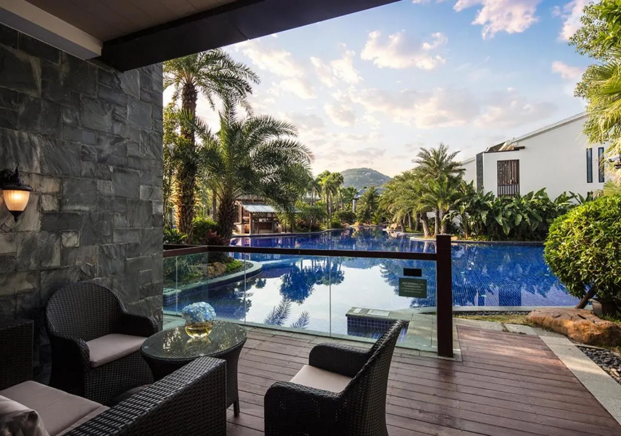 Balcony/Terrace in Seaview Resort Xiamen