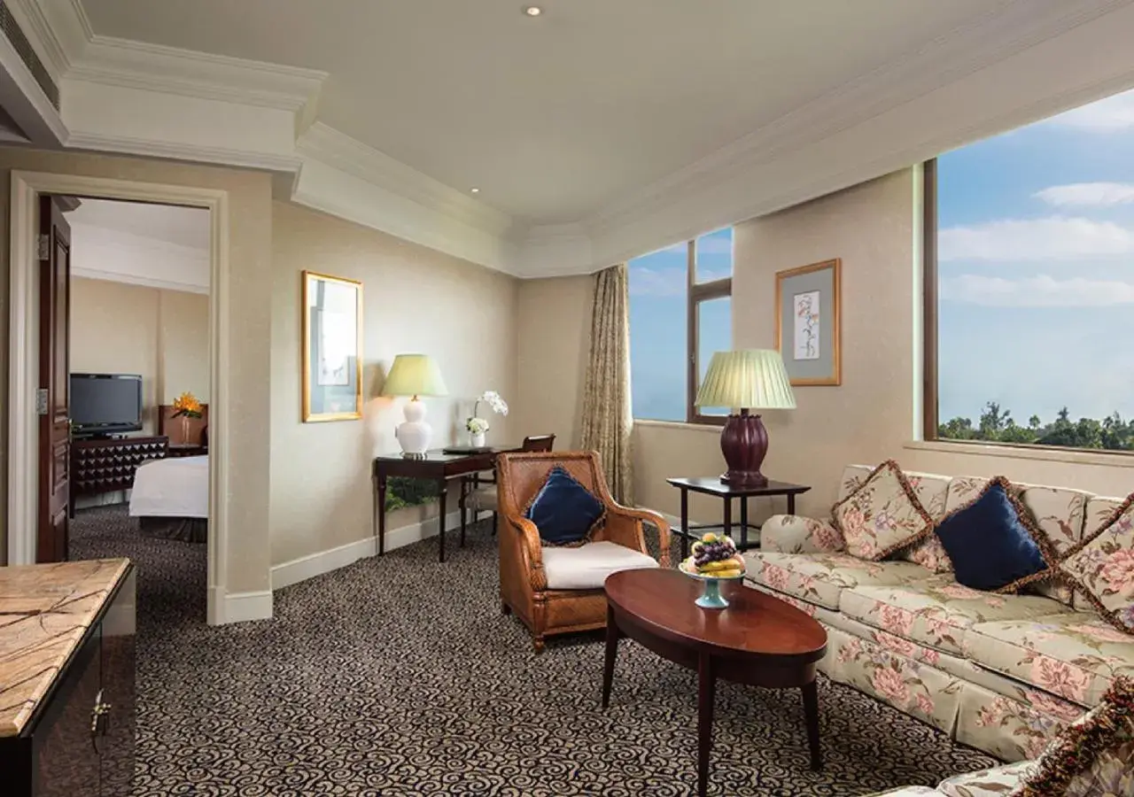 Living room in Seaview Resort Xiamen Living room in Seaview Resort Xiamen