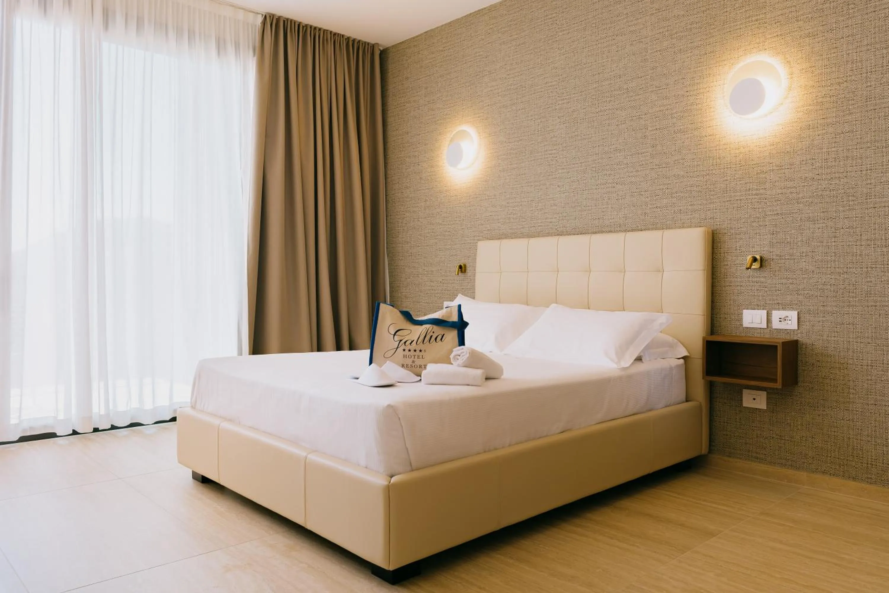 Bed in Hotel Gallia & Resort