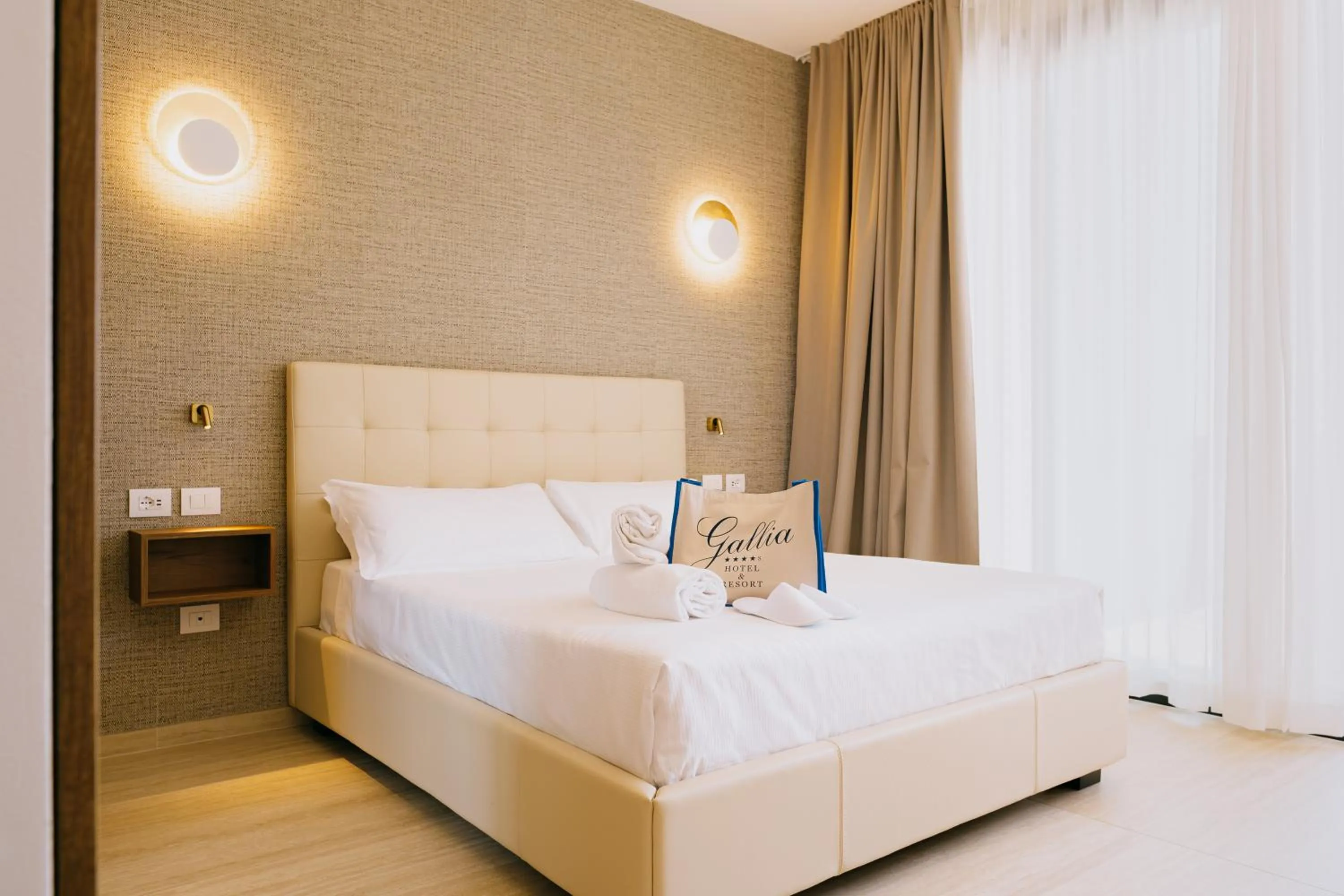 Bedroom, Bed in Hotel Gallia & Resort