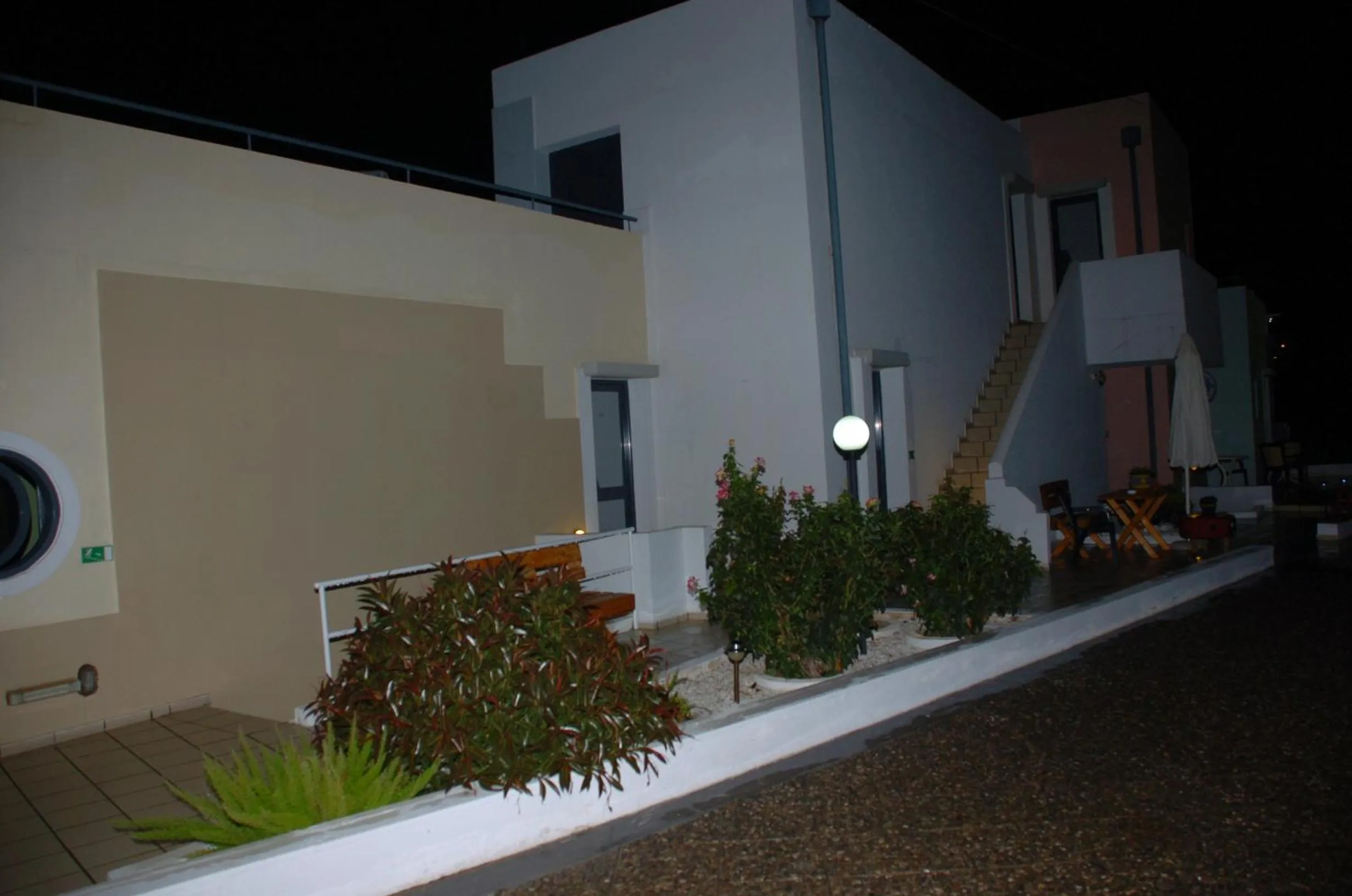 Patio in Blue Sky Hotel Apartments