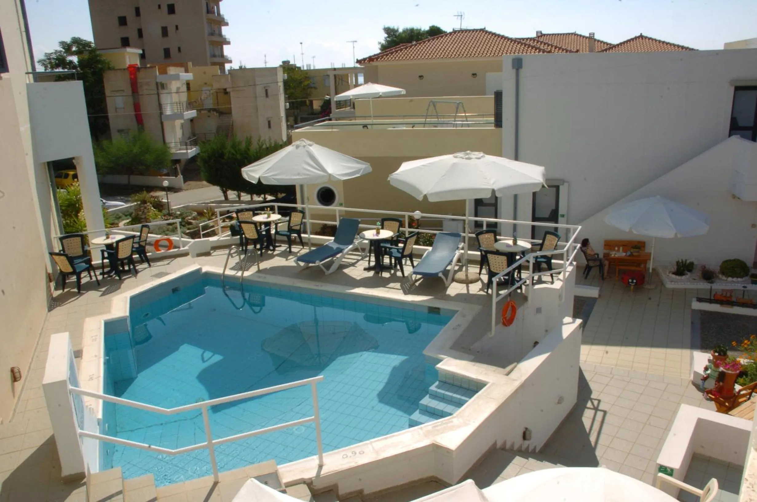 Swimming pool in Blue Sky Hotel Apartments