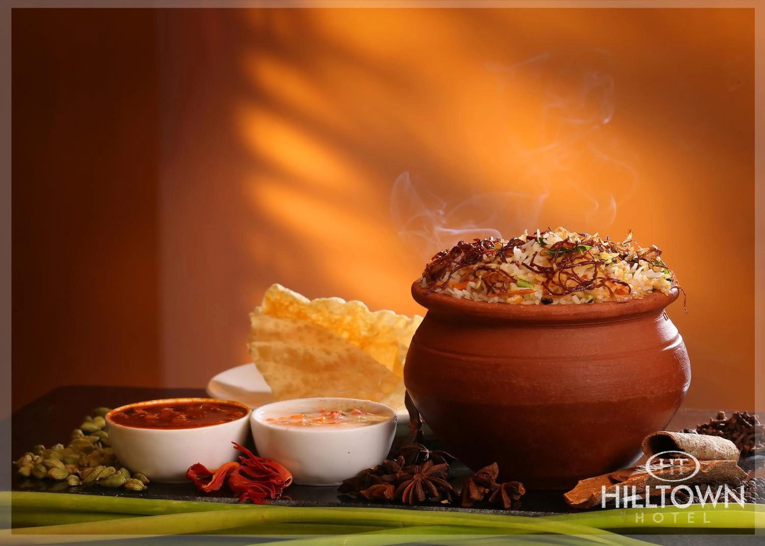 Food close-up in Kgees - Hill Town Hotel