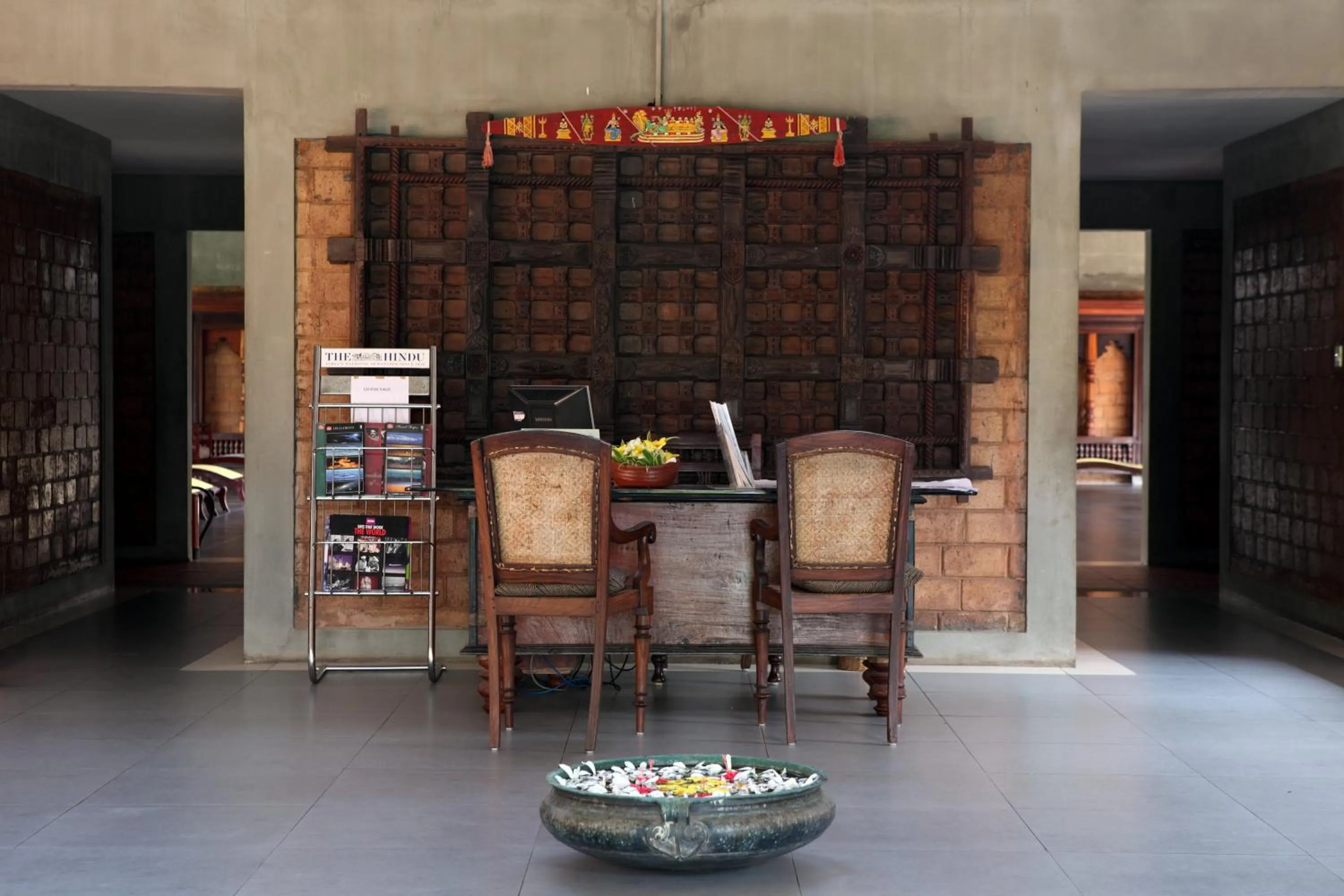 Lobby or reception in Poovar Island Resort