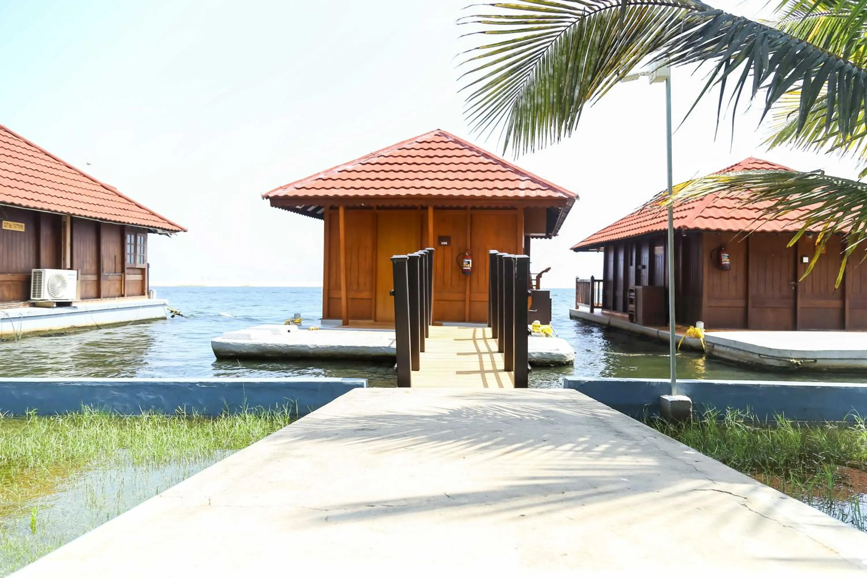Sea view in Poovar Island Resort