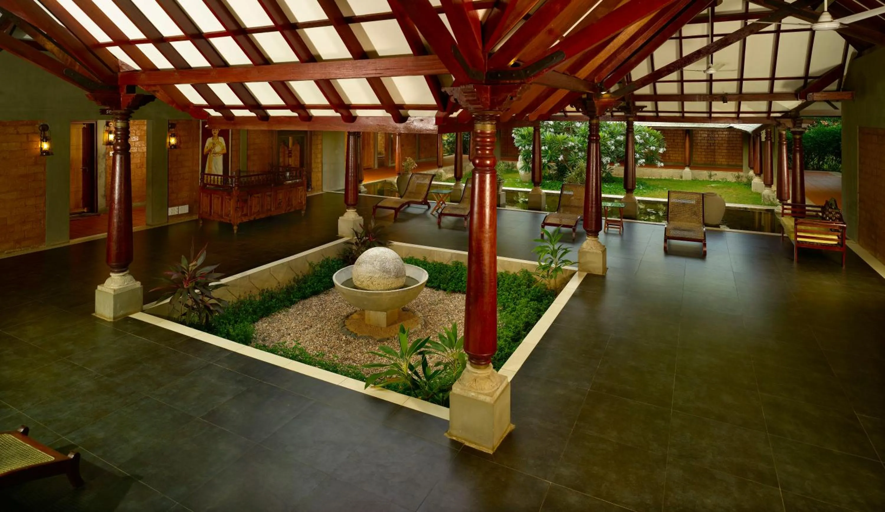 Spa and wellness centre/facilities in Poovar Island Resort