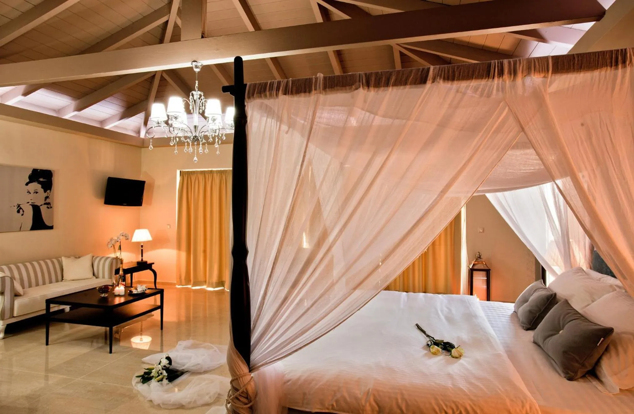 Photo of the whole room, Bed in Ornella Beach Resort & Villas