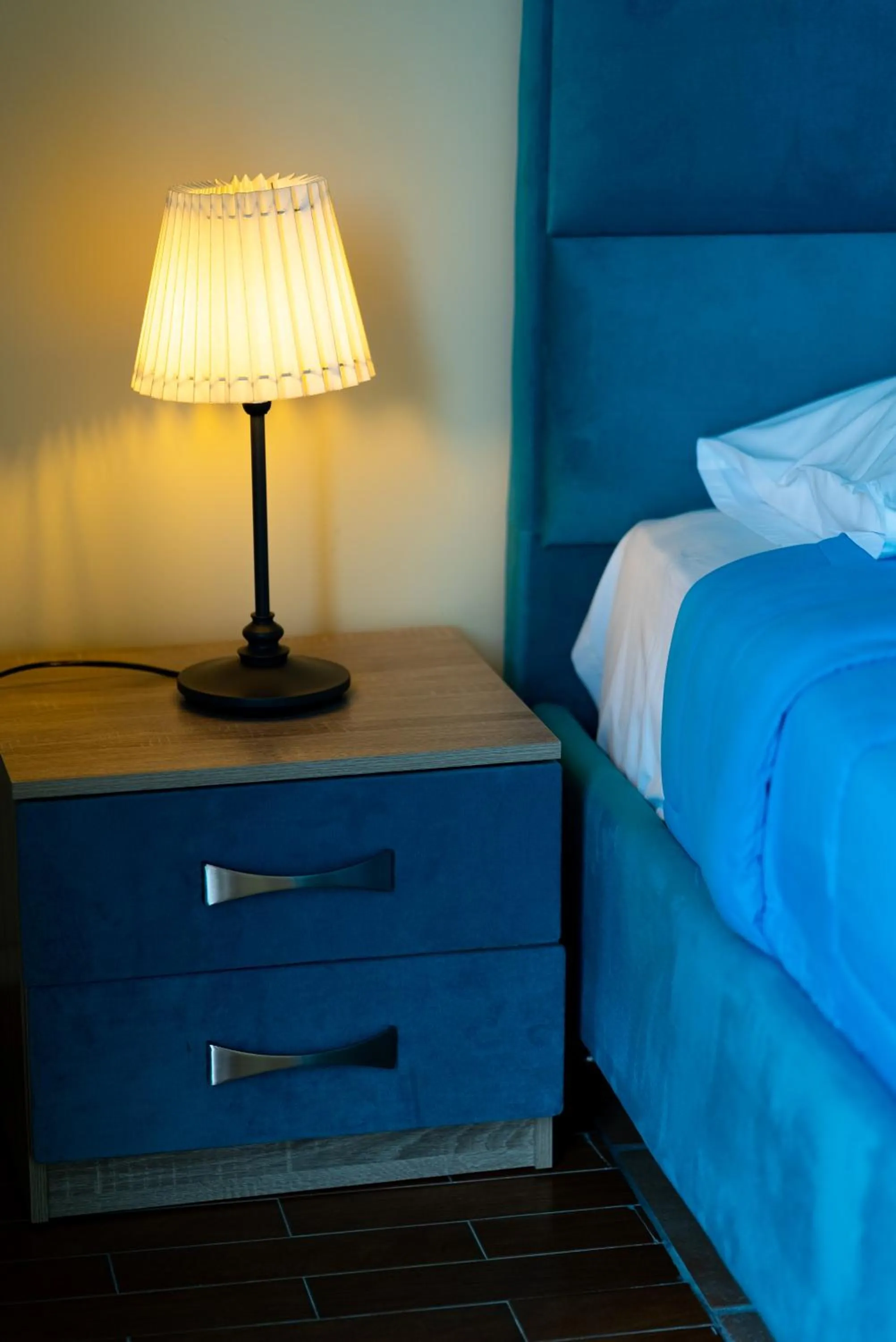 Bed in Ornella Beach Resort & Villas