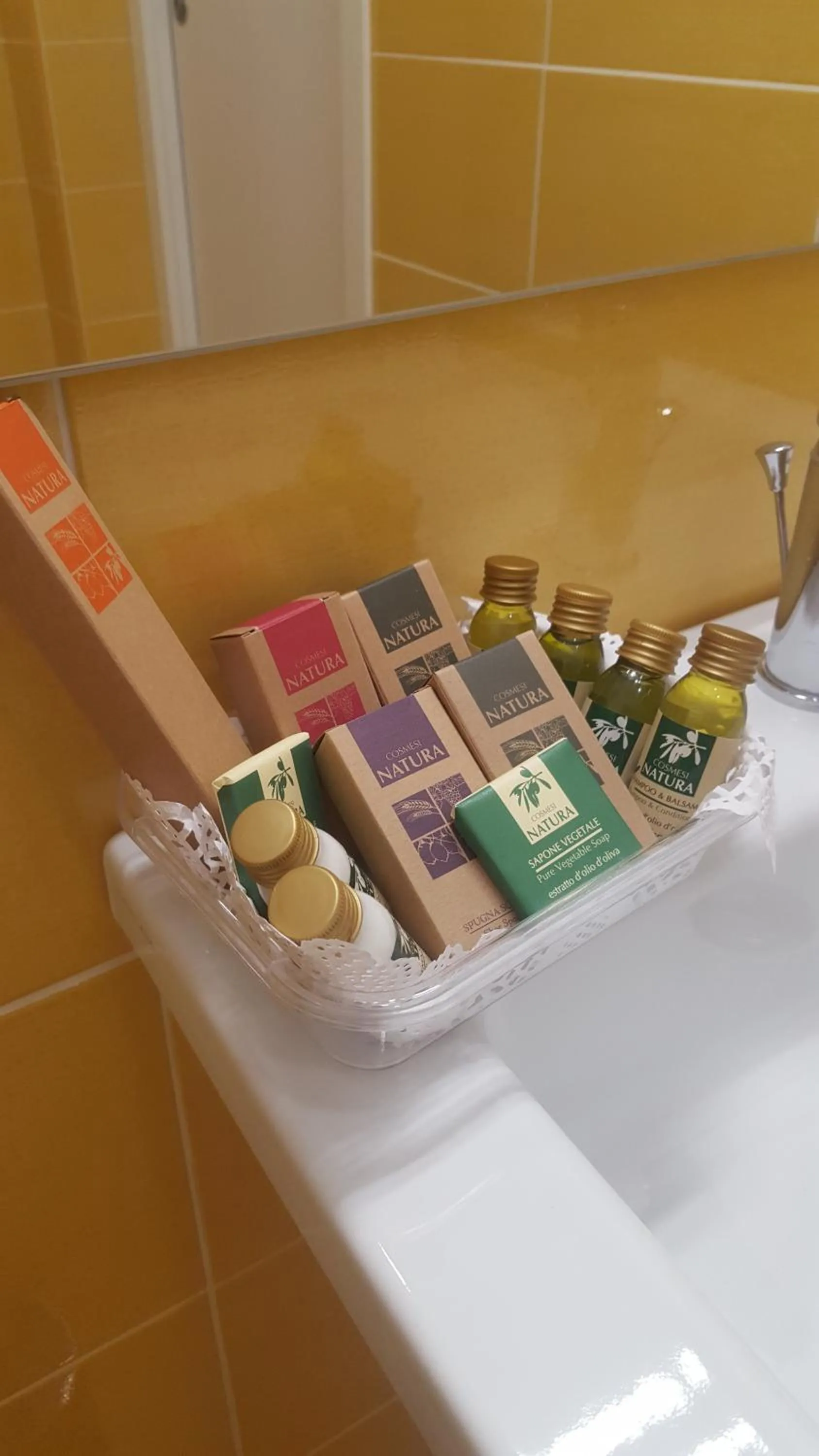 Bathroom in RESIDENZA BURMARIA Free Parking