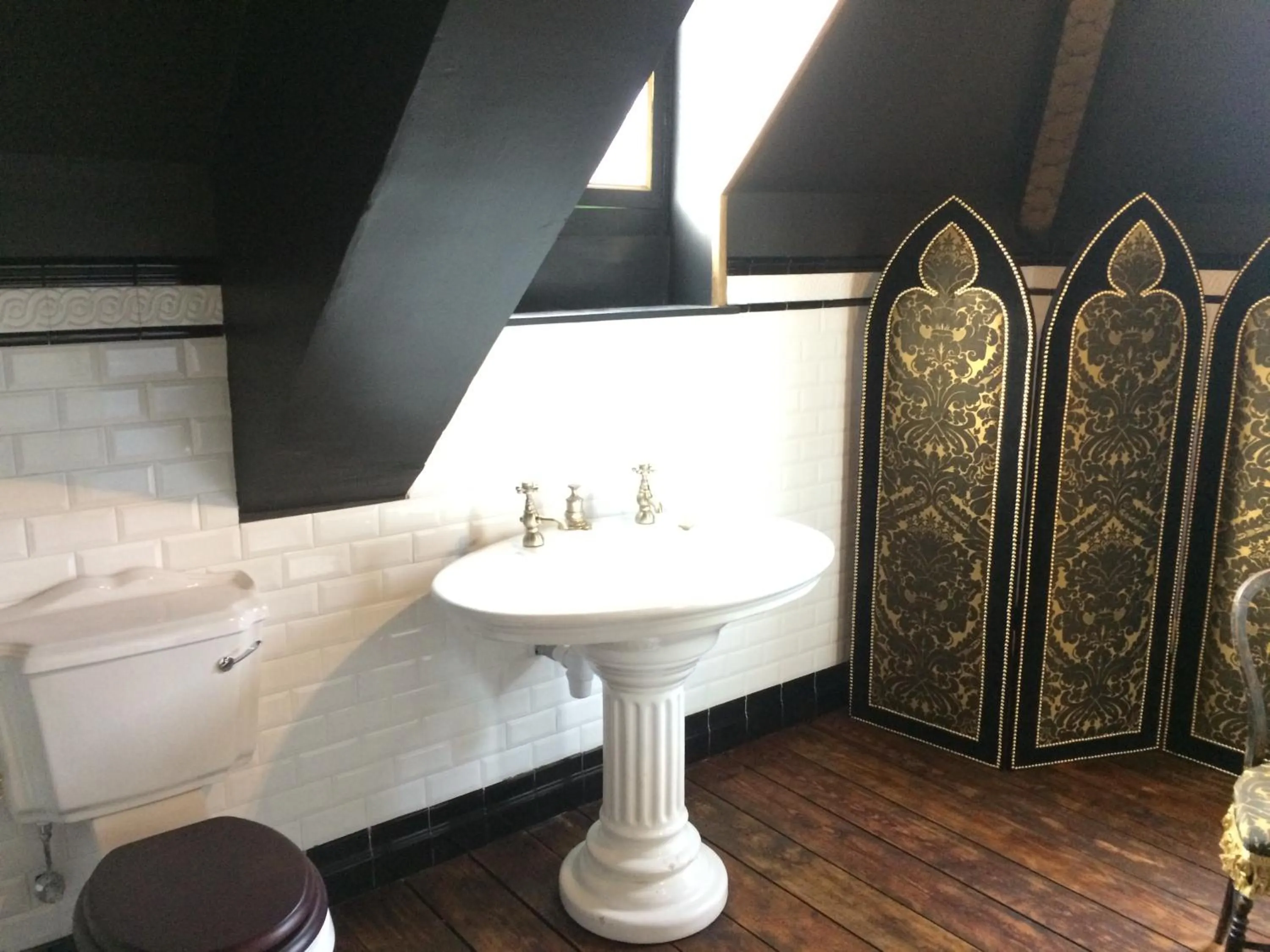 Shower in B&B Villa le Vert-Bois