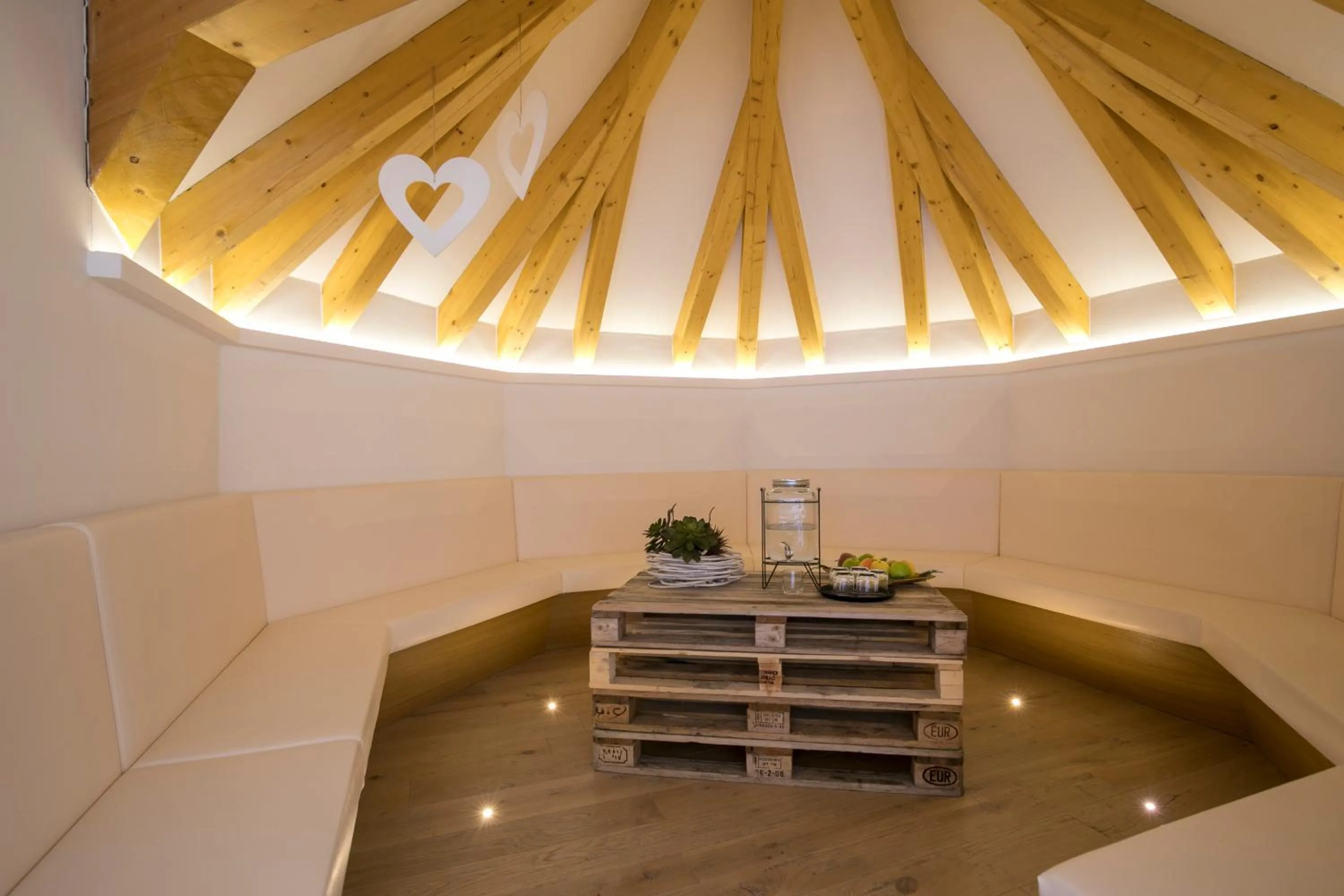 Spa and wellness centre/facilities in Hotel Luna Bianca Folgaria