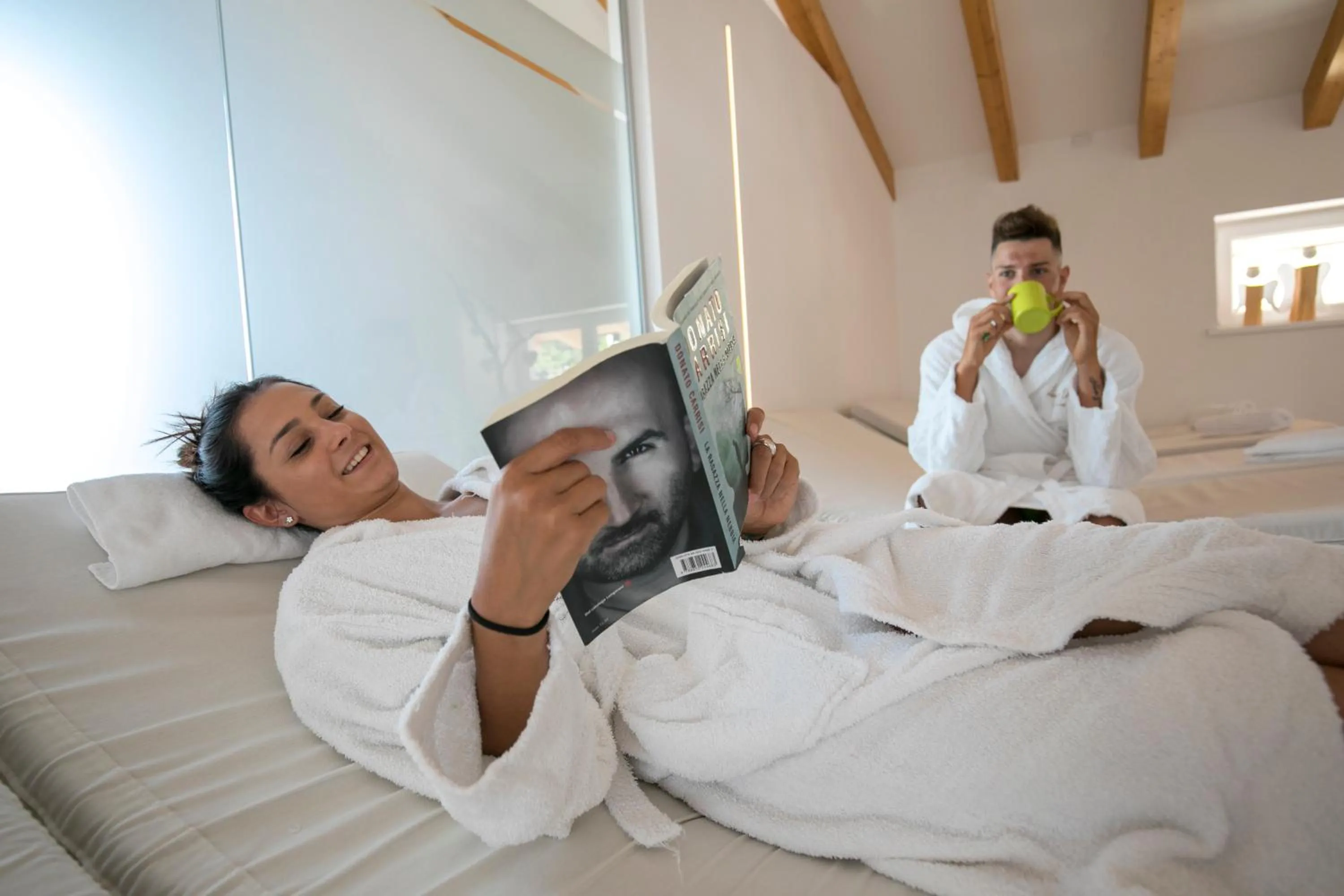 Spa and wellness centre/facilities in Hotel Luna Bianca Folgaria