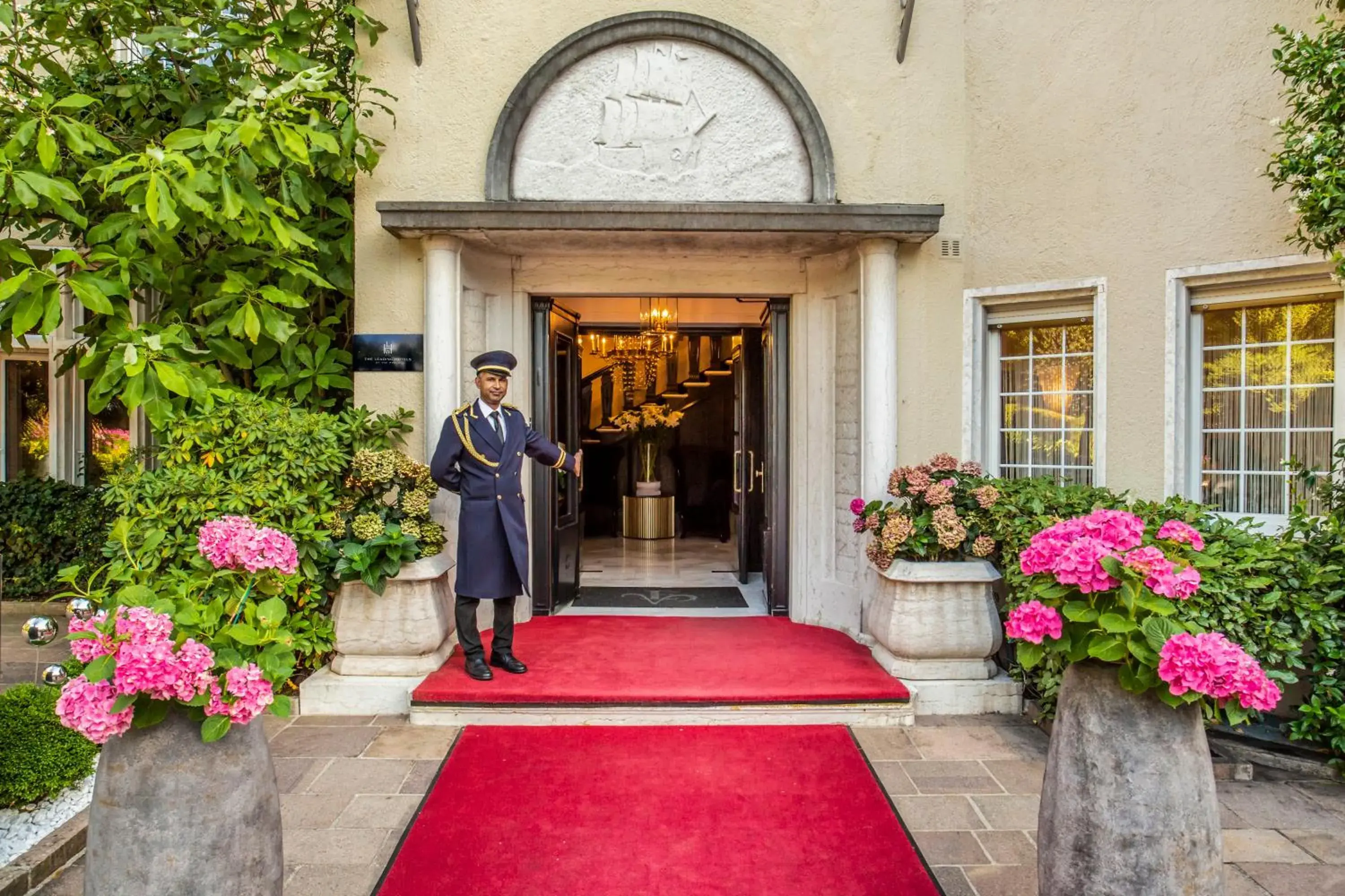 Facade/entrance in Villa Eden a member of Leading Hotels of the World Facade/entrance in Villa Eden a member of Leading Hotels of the World