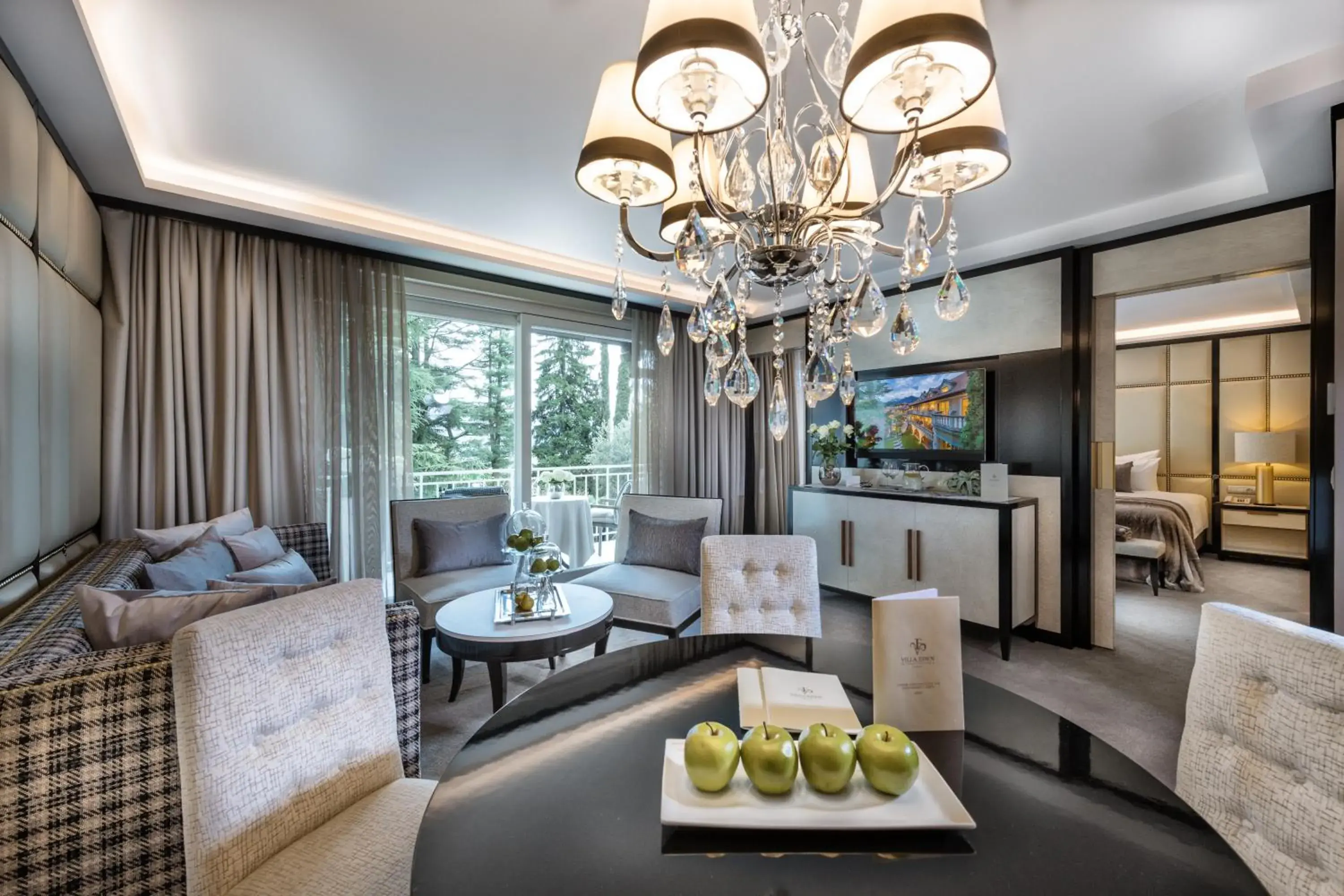 Living room in Villa Eden a member of Leading Hotels of the World Living room in Villa Eden a member of Leading Hotels of the World