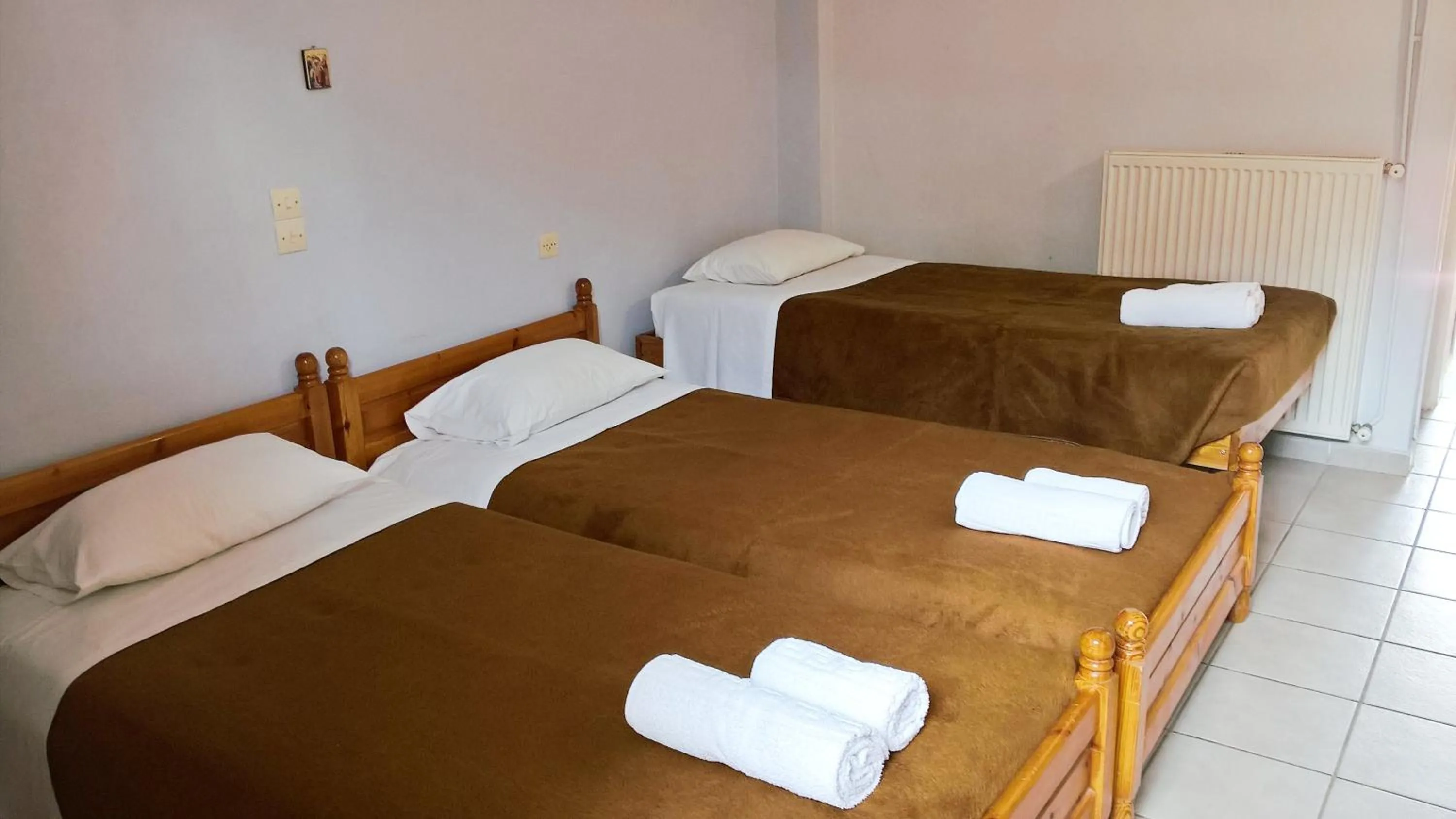 Bedroom, Bed in Hotel Galaxias