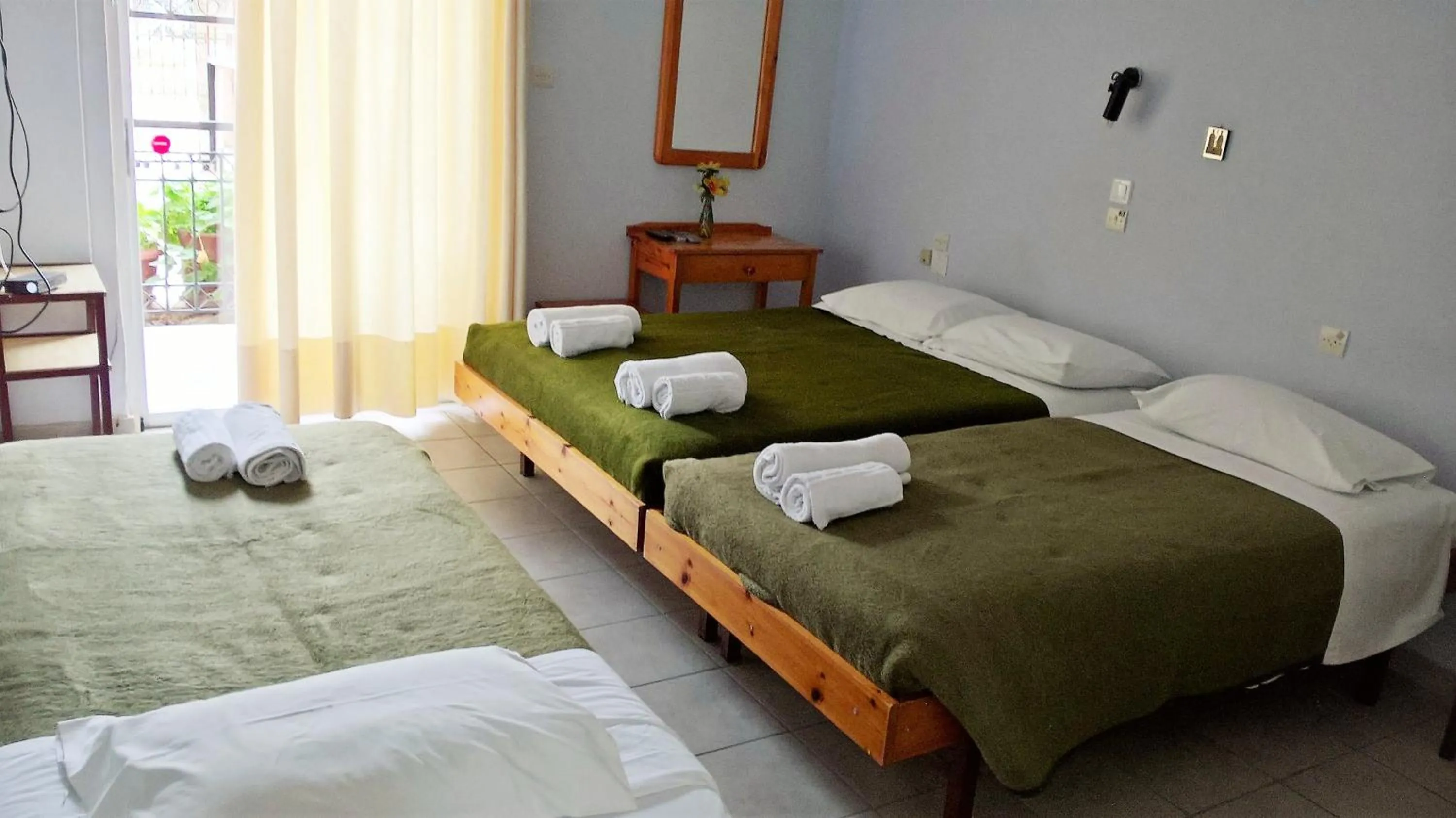 Bedroom, Bed in Hotel Galaxias