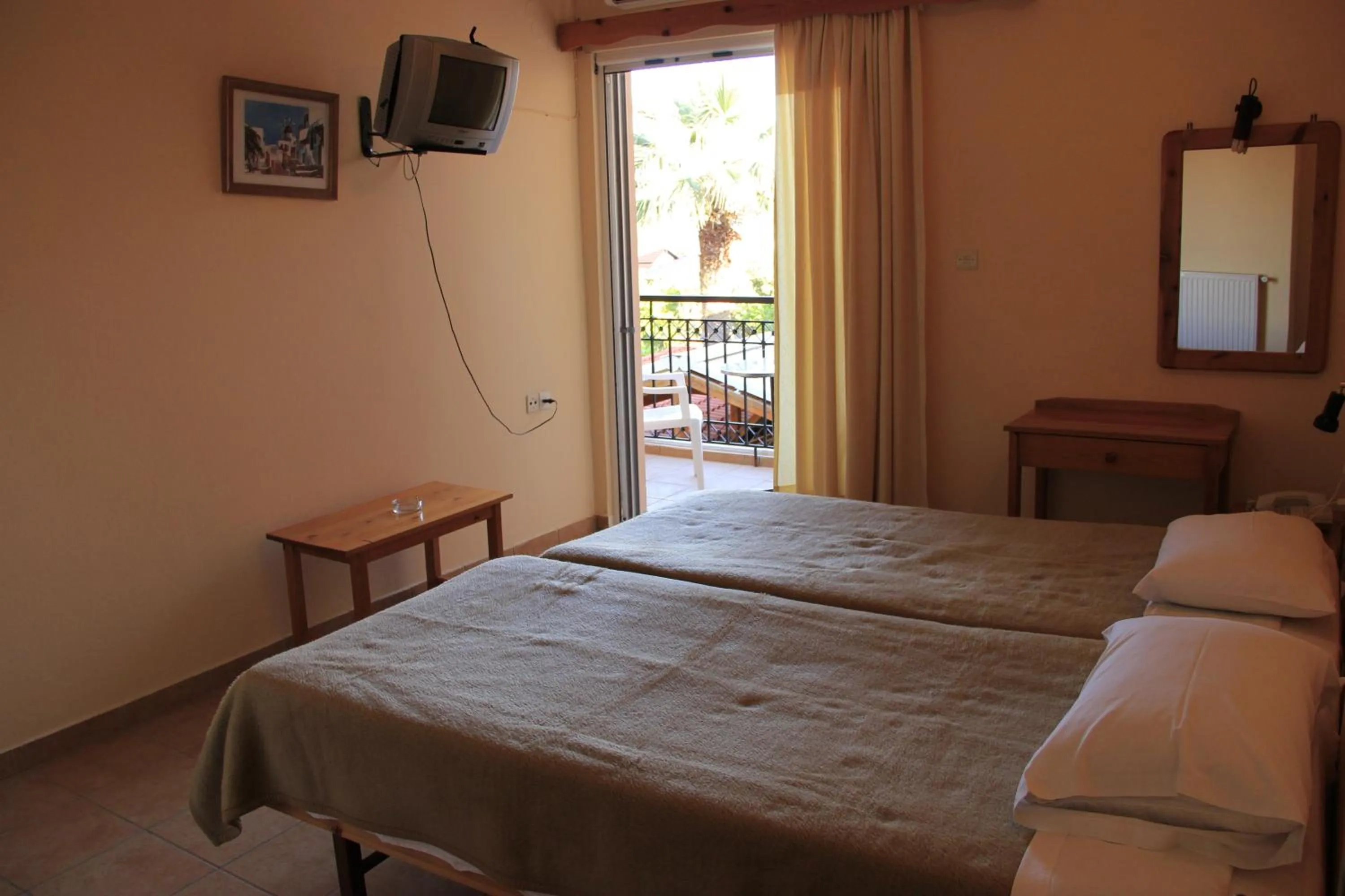 Bedroom, Bed in Hotel Galaxias