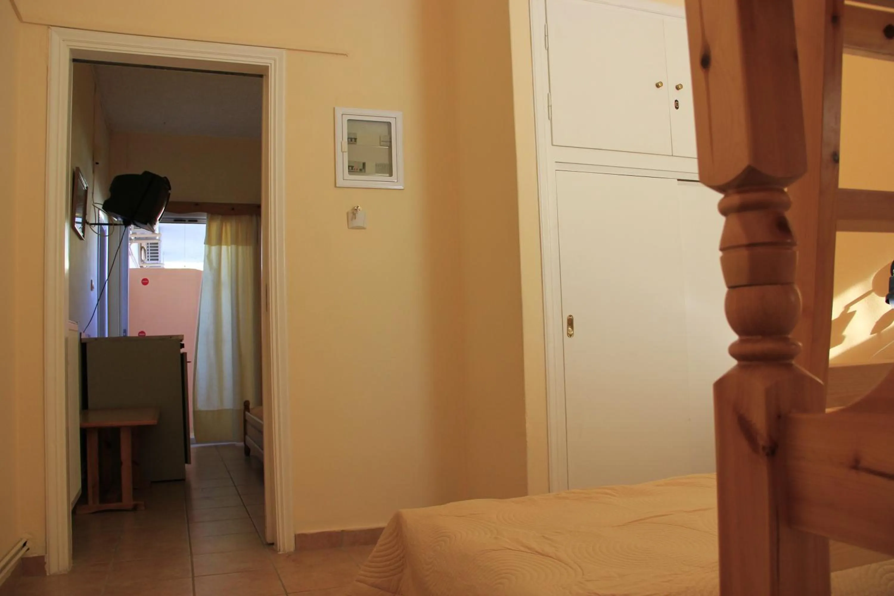 Bedroom, Bed in Hotel Galaxias