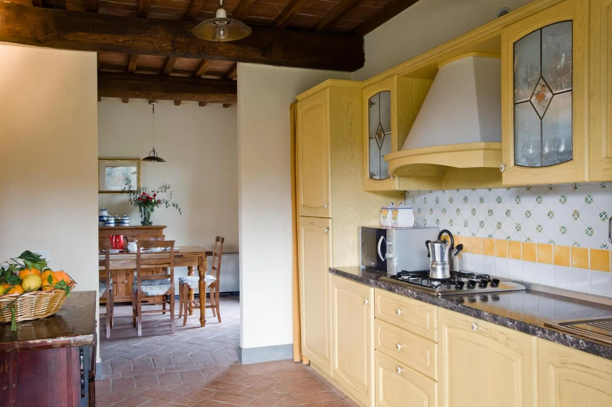 Kitchen or kitchenette in Tenuta Sant'Ilario