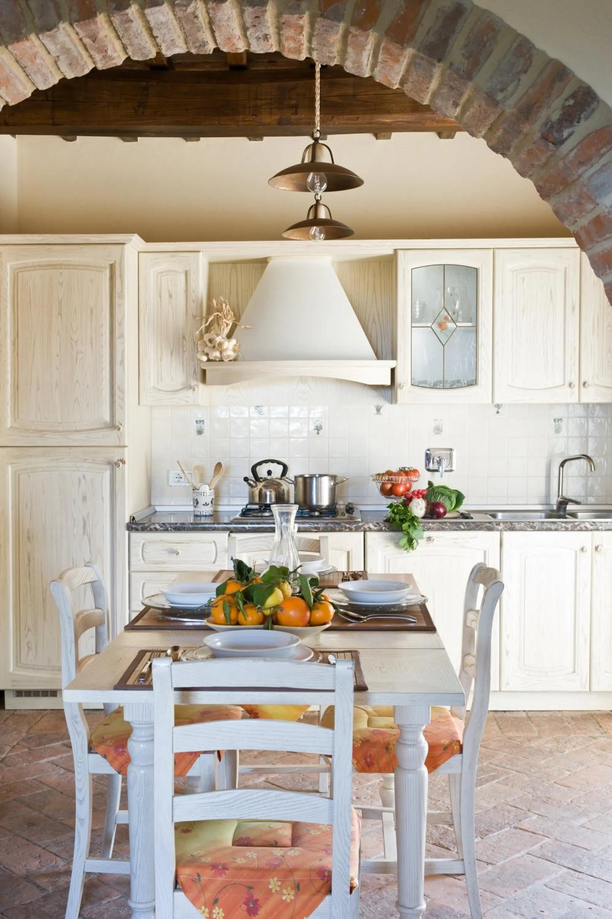 Kitchen or kitchenette in Tenuta Sant'Ilario