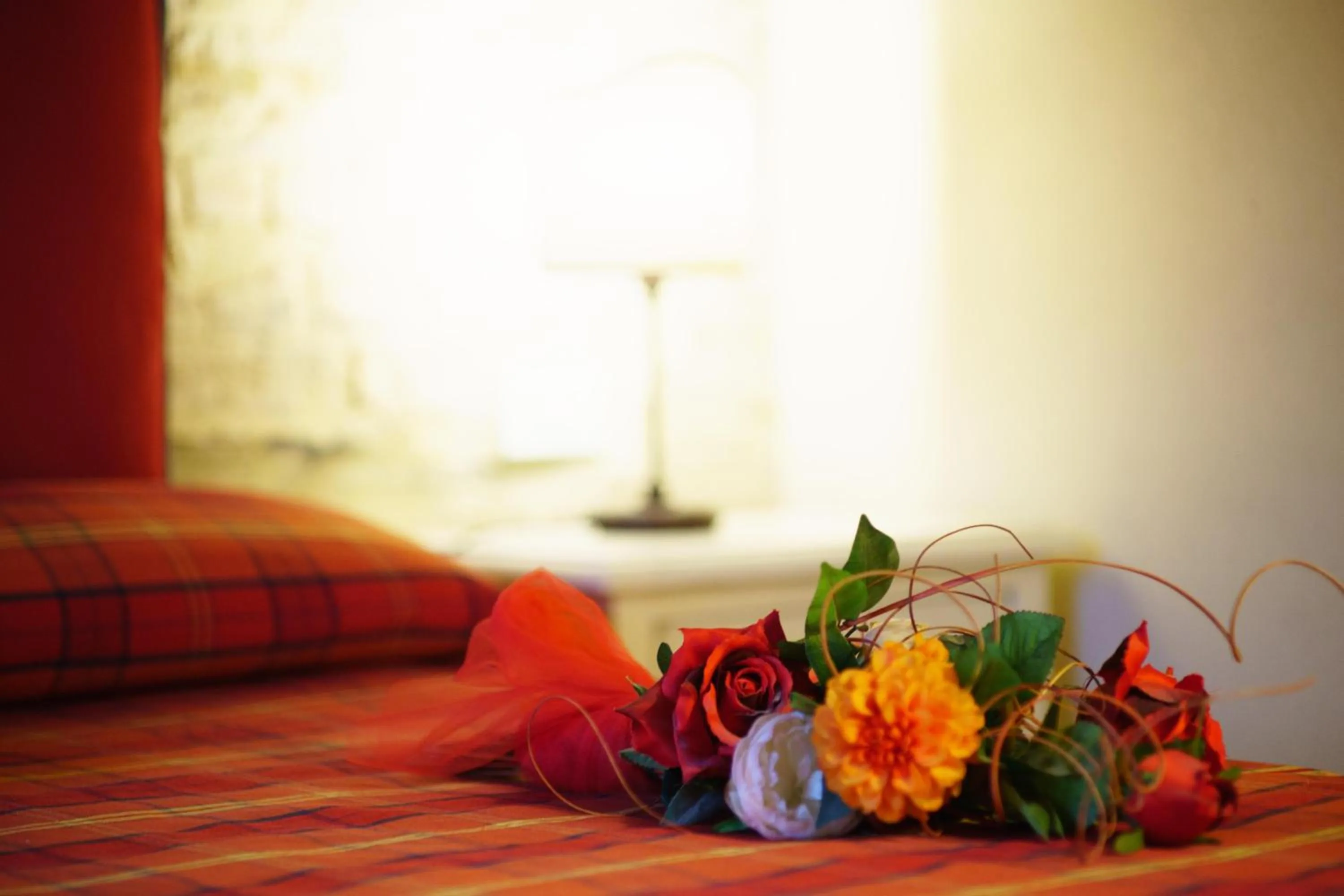 Decorative detail, Bed in Tenuta Sant'Ilario