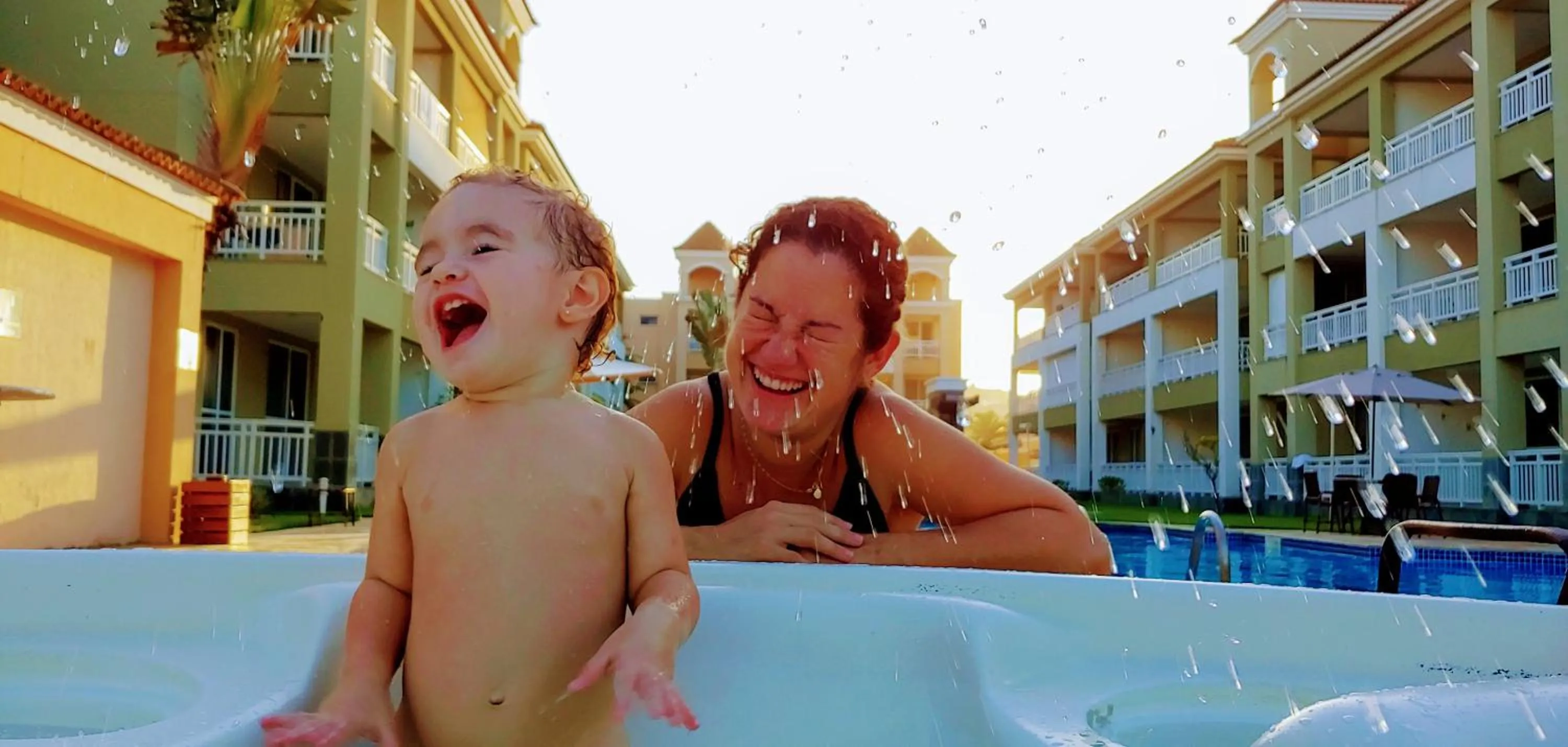 Hot Tub in Atlantic Palace Family inn