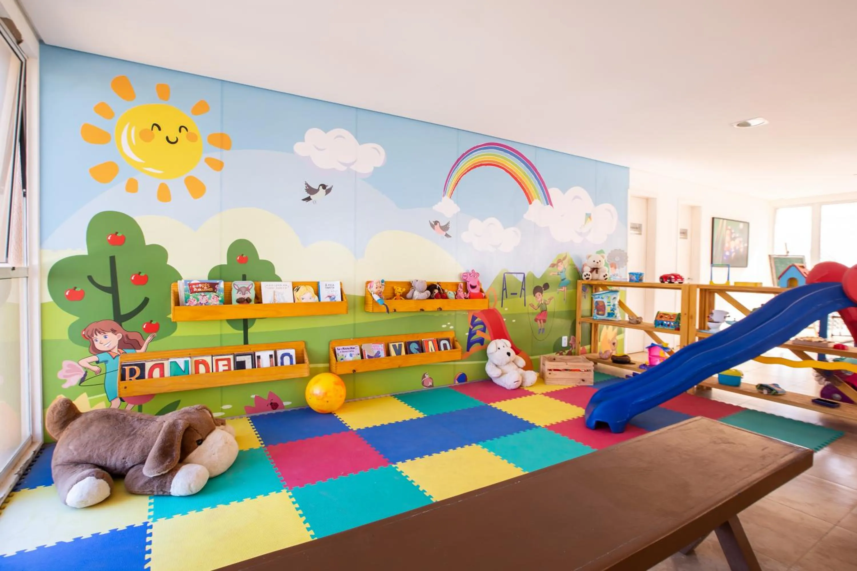 Children play ground in Atlantic Palace Family inn