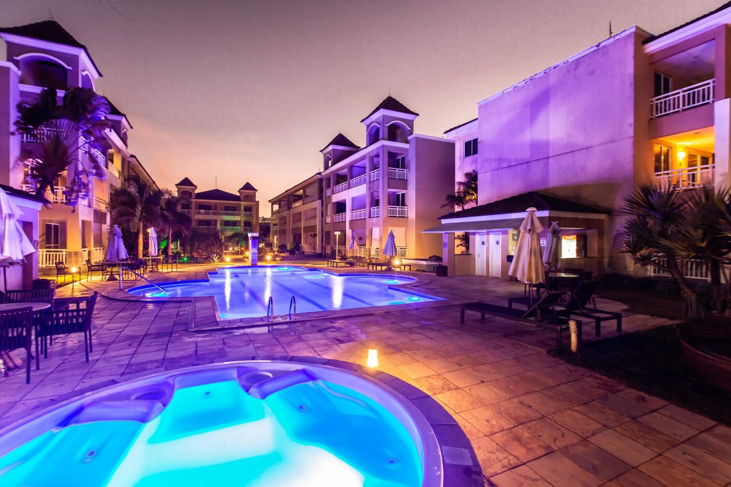 Hot Tub in Atlantic Palace Family inn