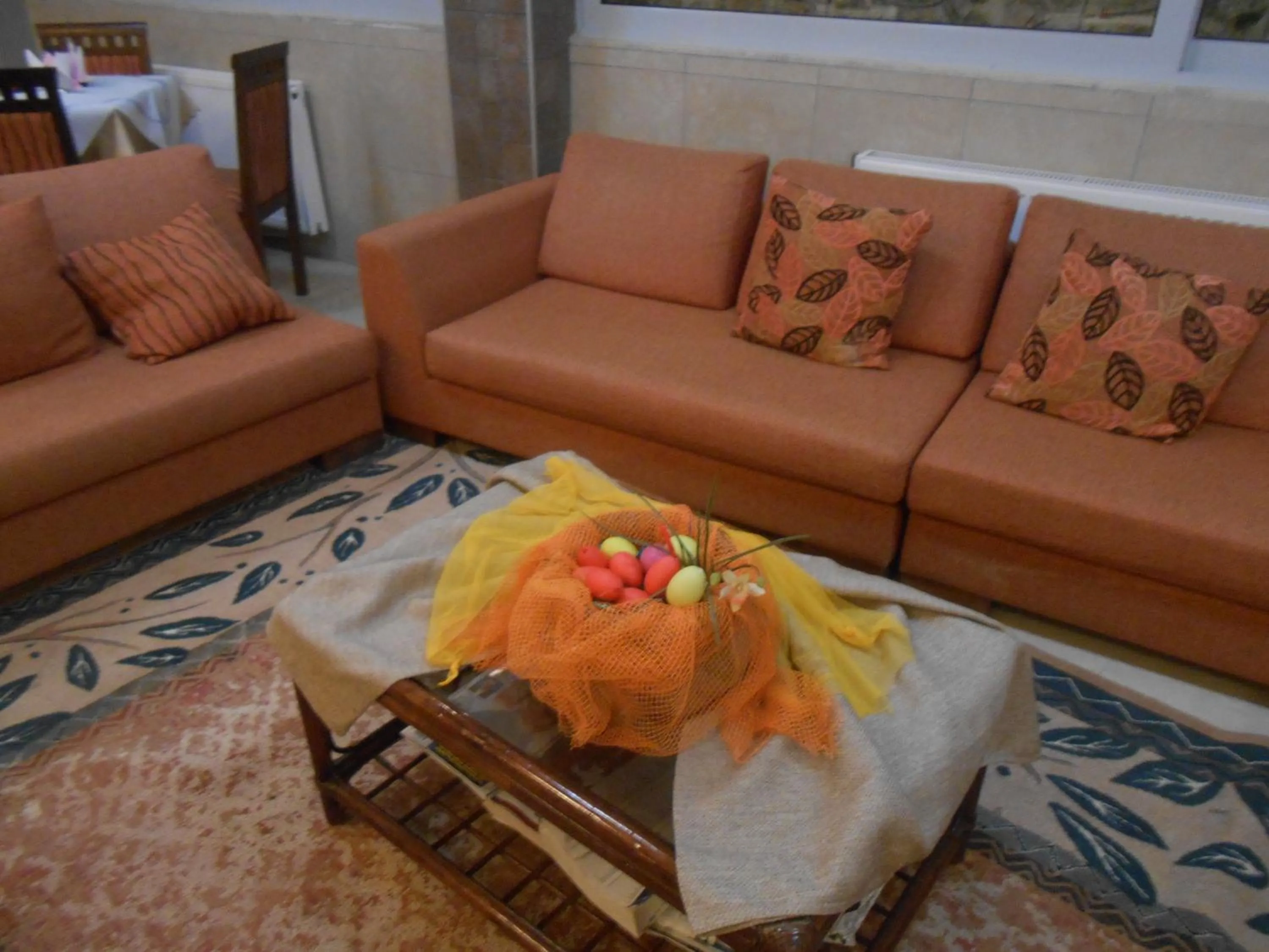 Living room in Hotel Pegasos