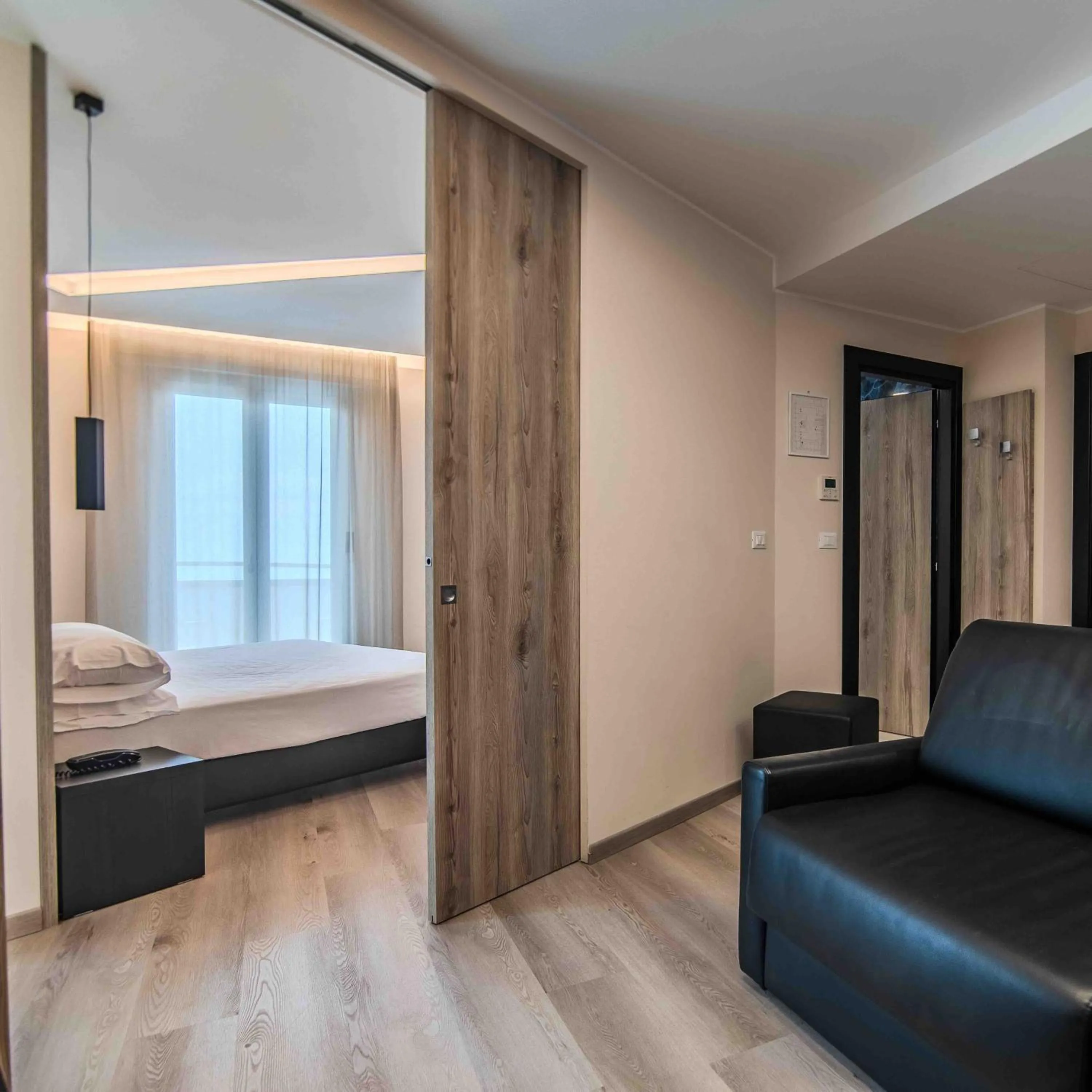 Bedroom, Bed in Hotel Cesare Augustus