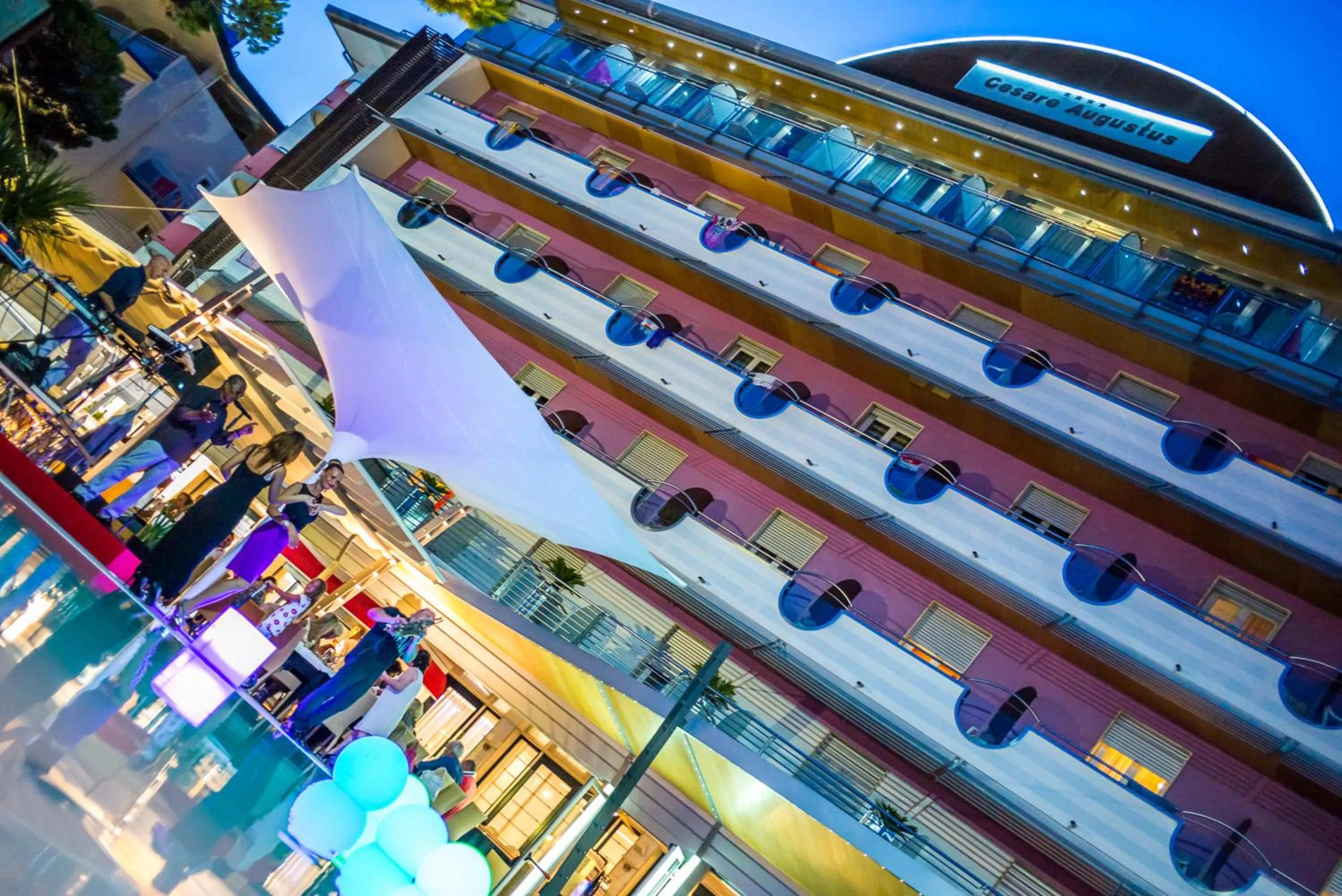 Property building in Hotel Cesare Augustus