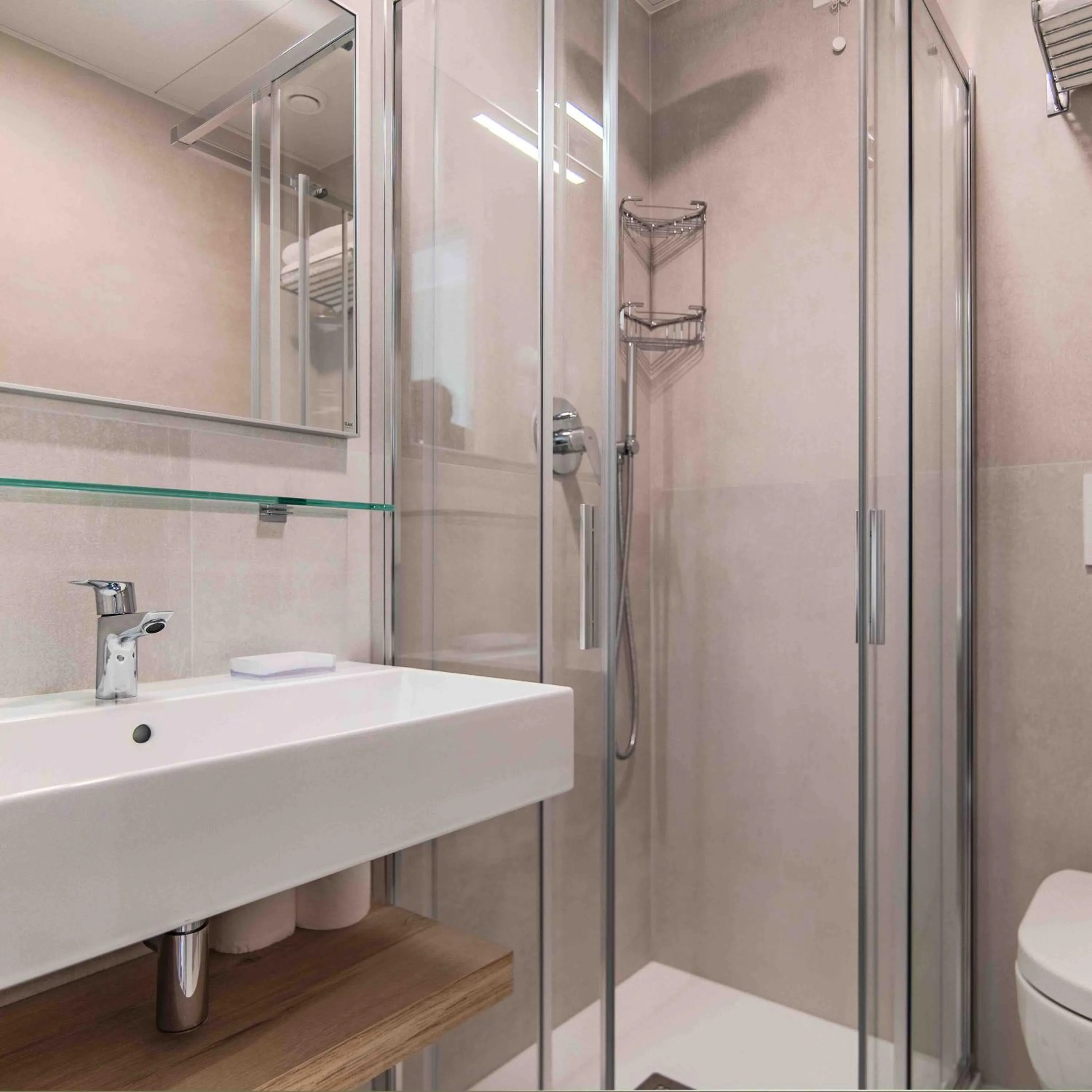 Bathroom in Hotel Cesare Augustus