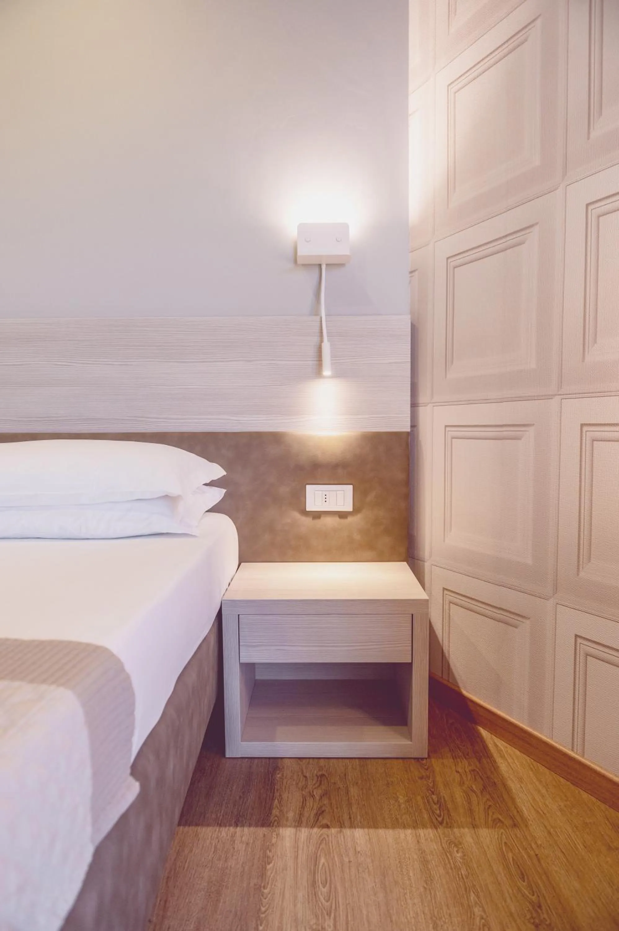 Bedroom, Bed in Hotel Cesare Augustus