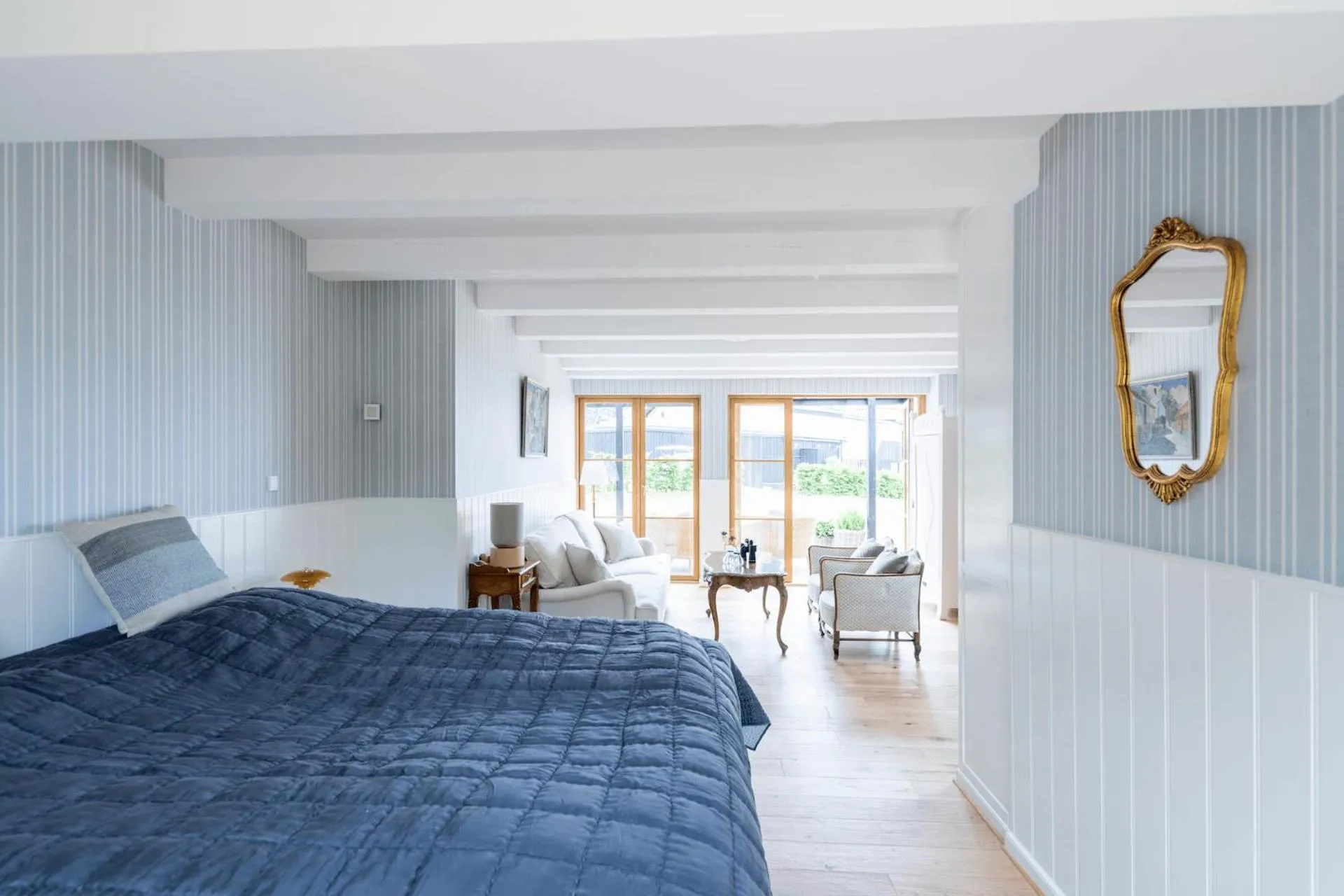 Bed in Stammershalle Badehotel