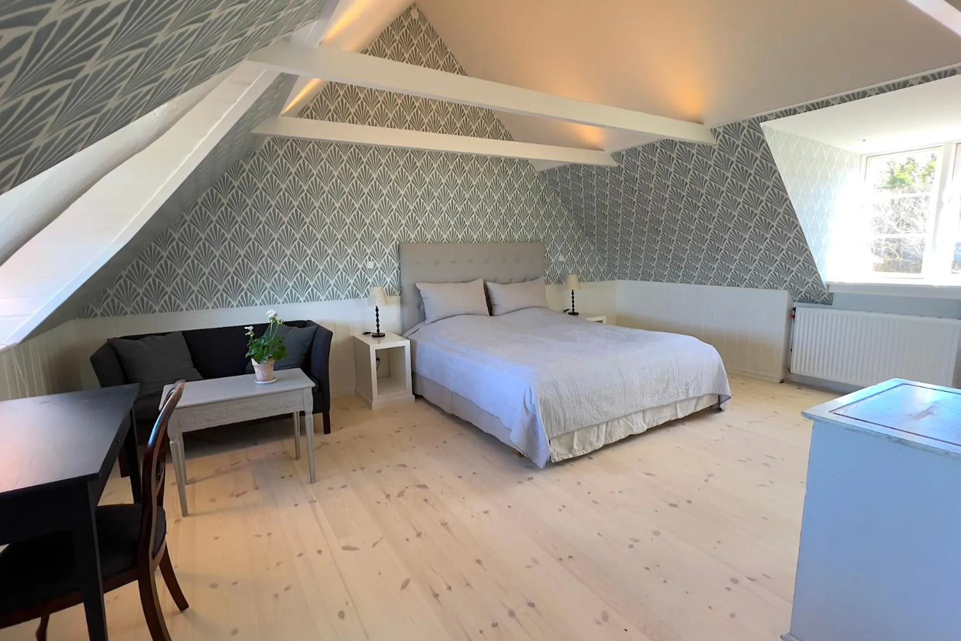 Bed in Stammershalle Badehotel