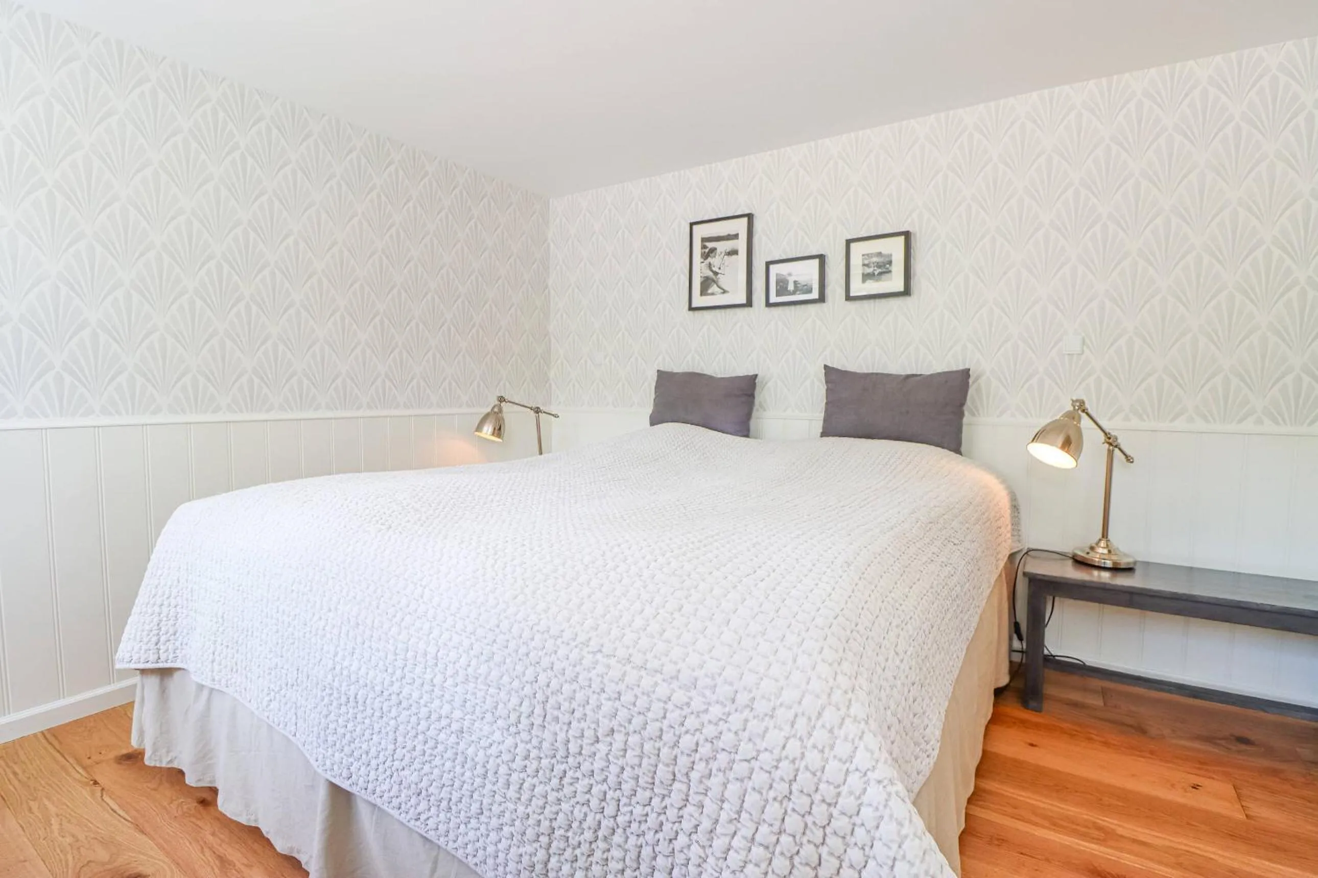 Bed in Stammershalle Badehotel