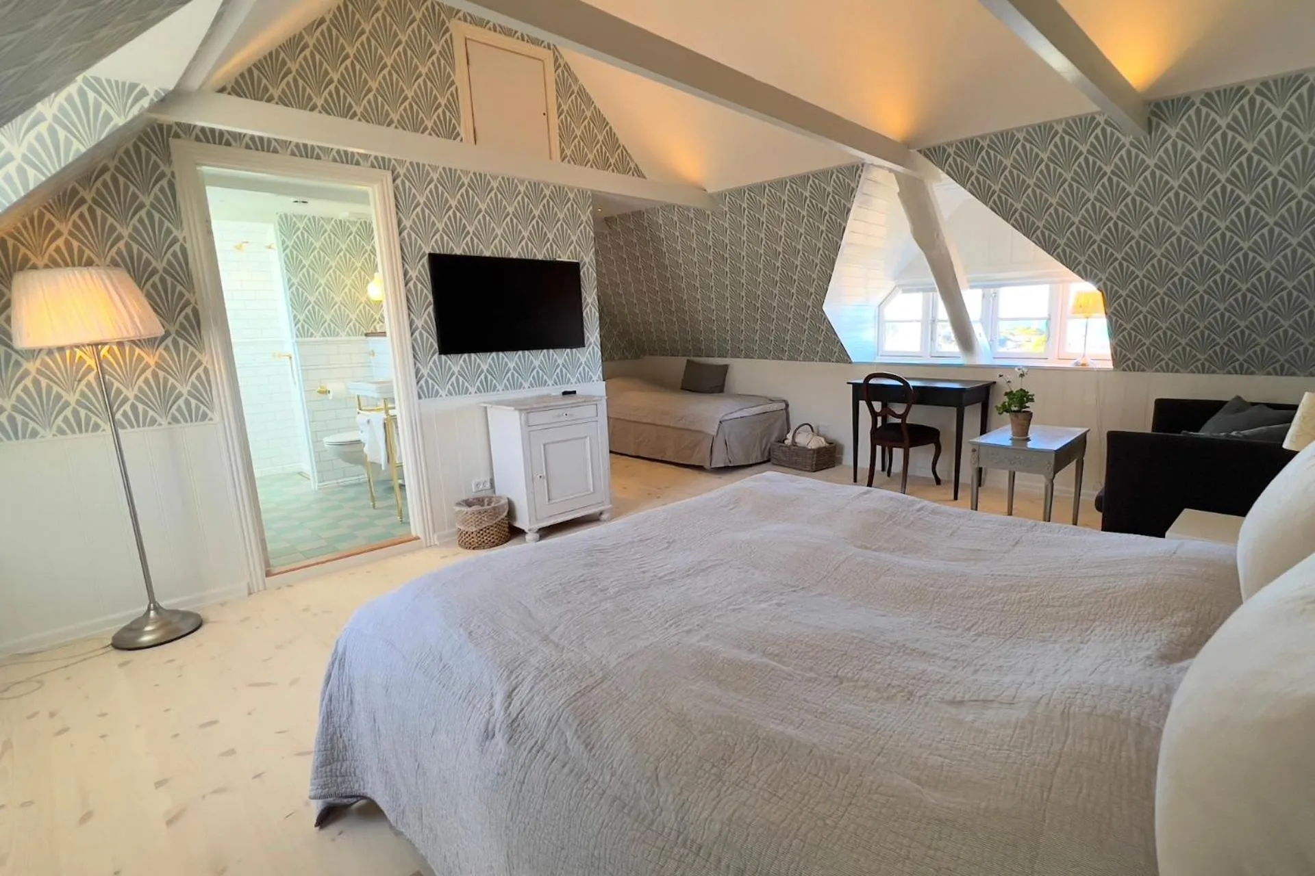 Bed in Stammershalle Badehotel