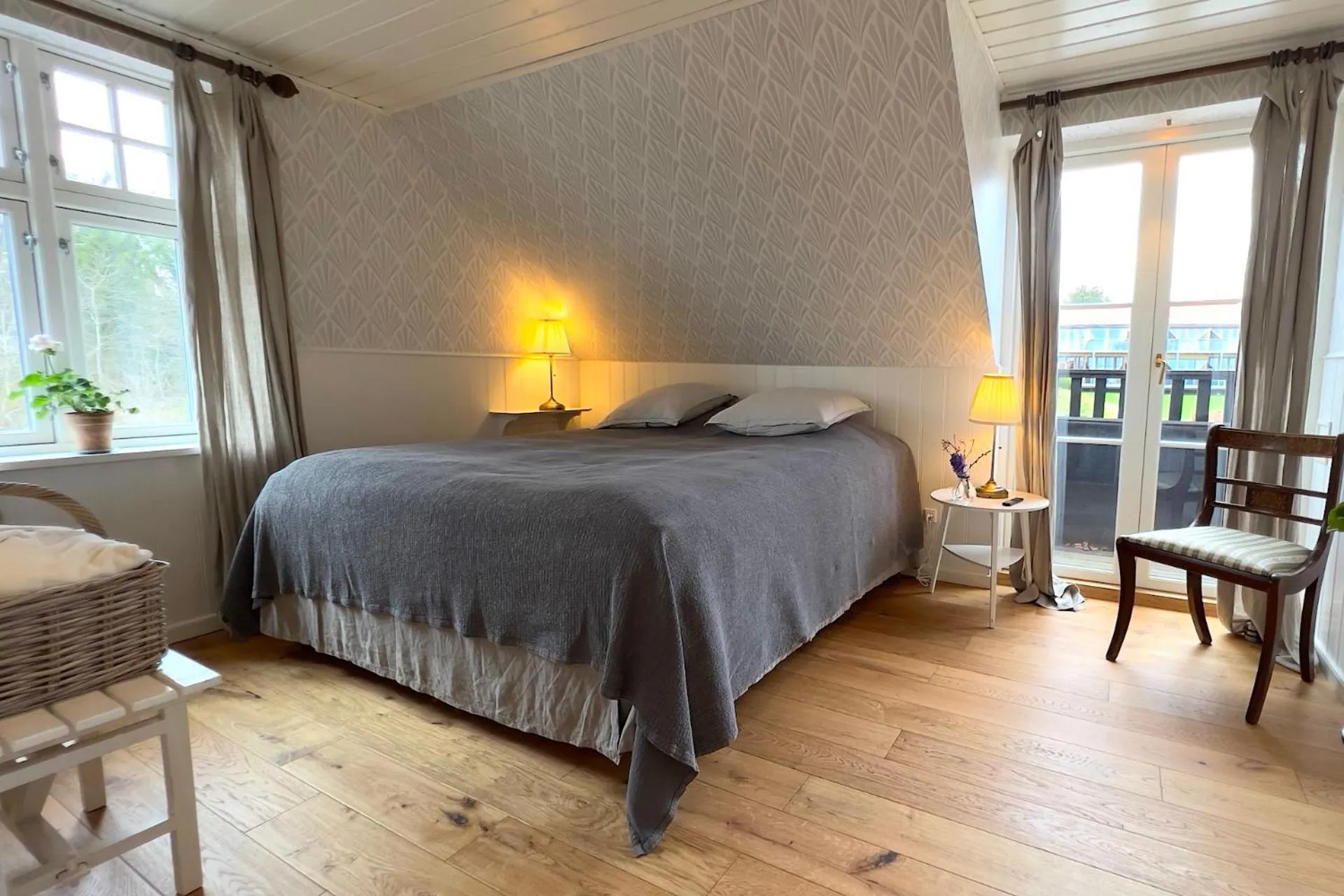 Bed in Stammershalle Badehotel