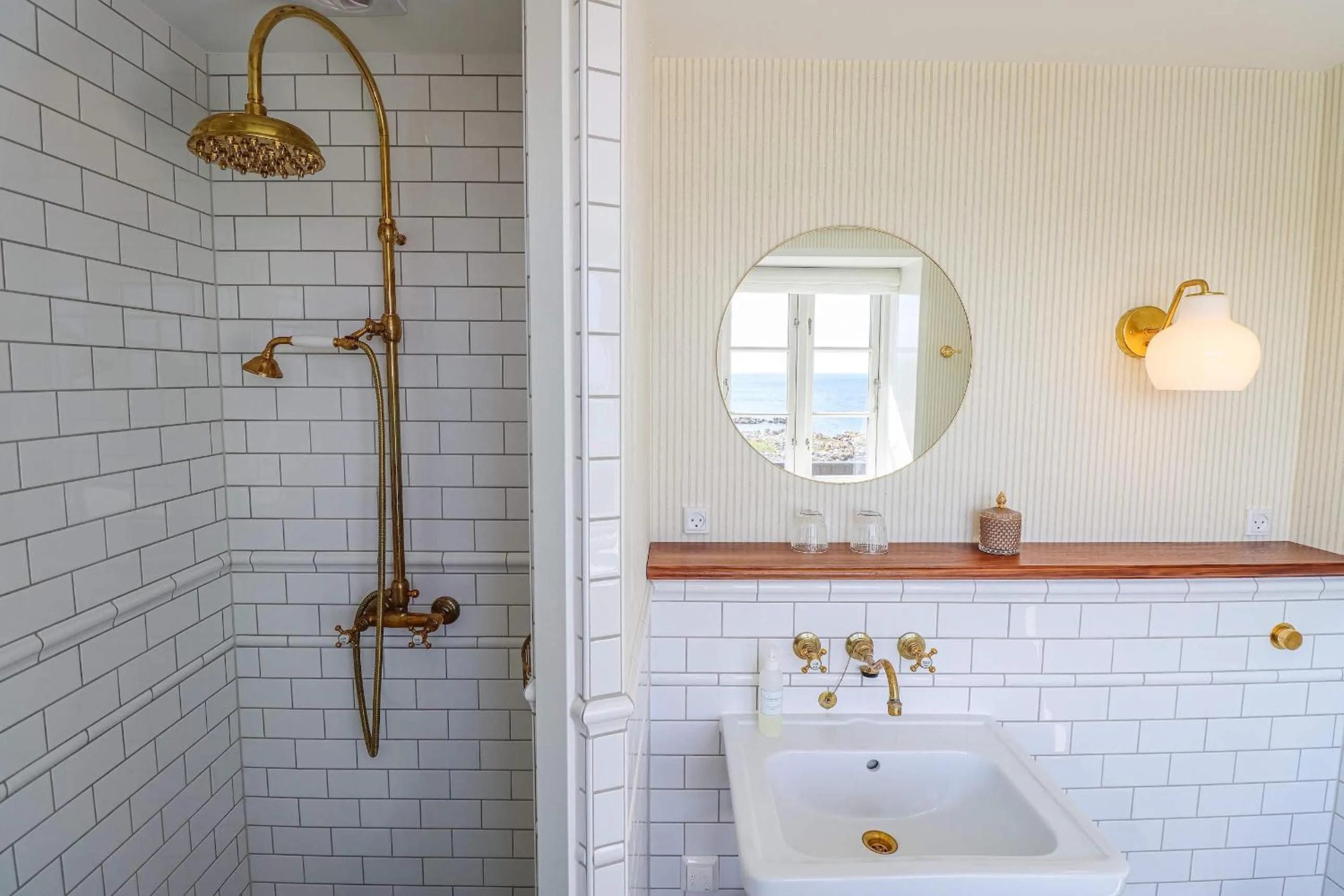 Bathroom in Stammershalle Badehotel