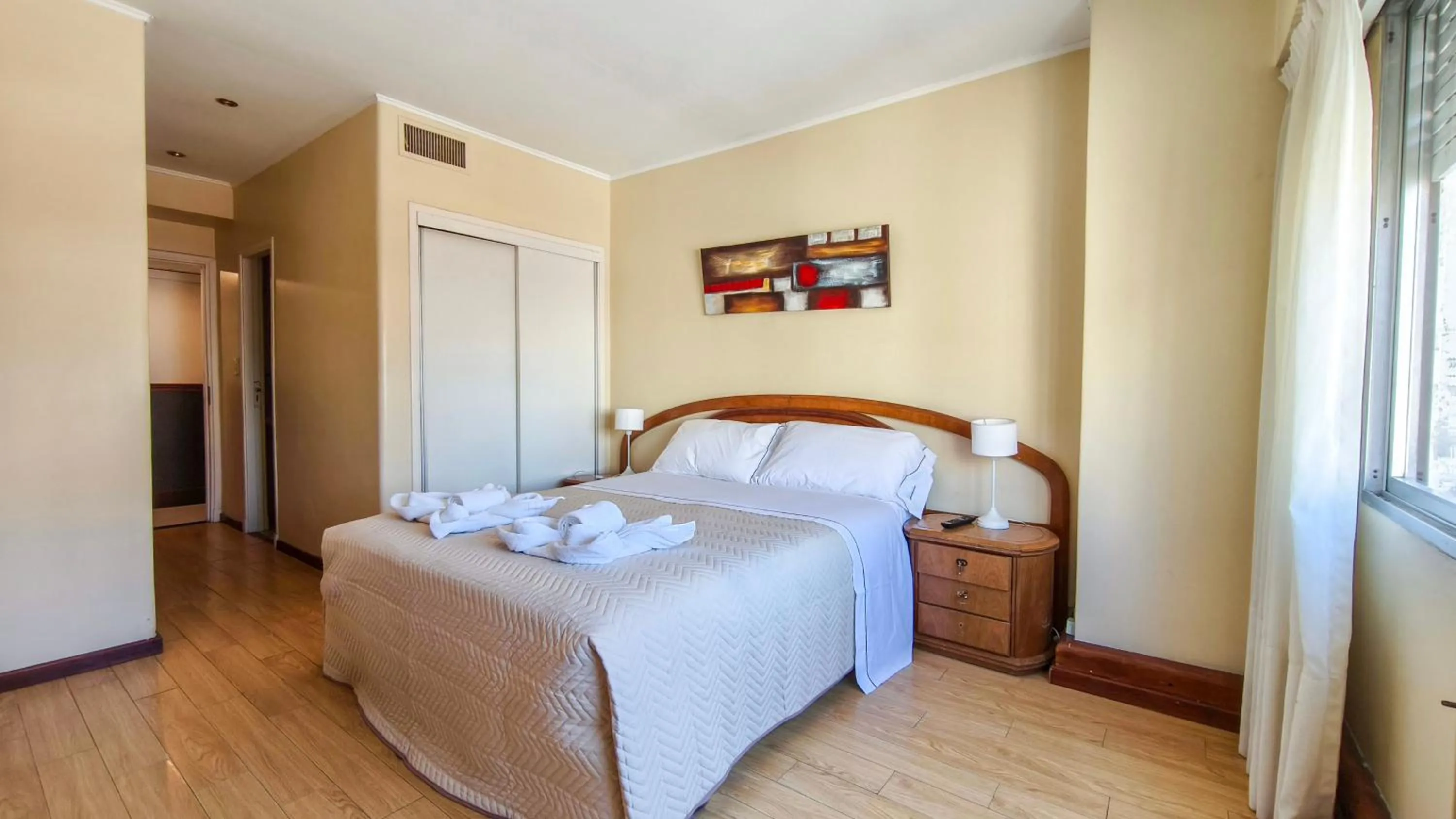 Bed in Argentino Hotel