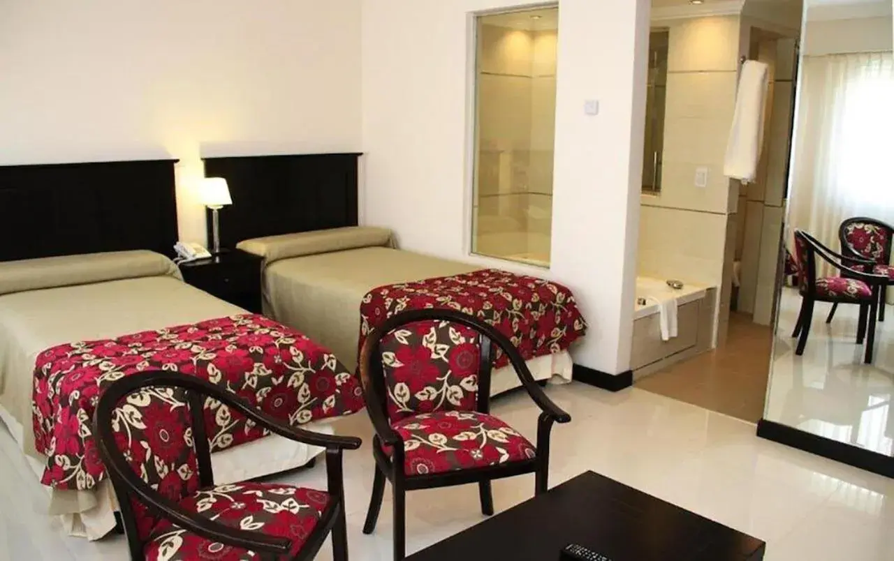 Bed in Argentino Hotel Bed in Argentino Hotel