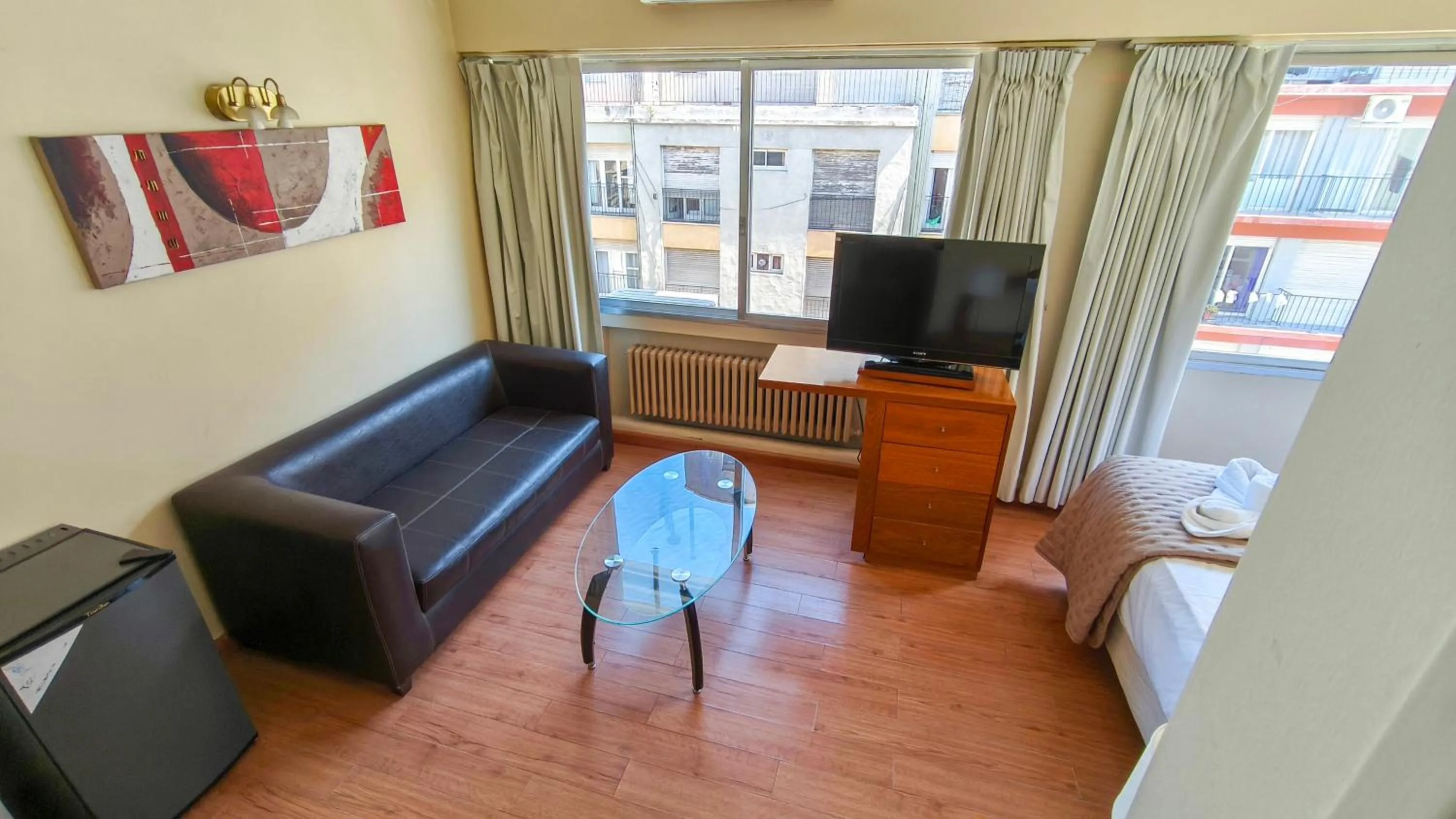 Bed in Argentino Hotel