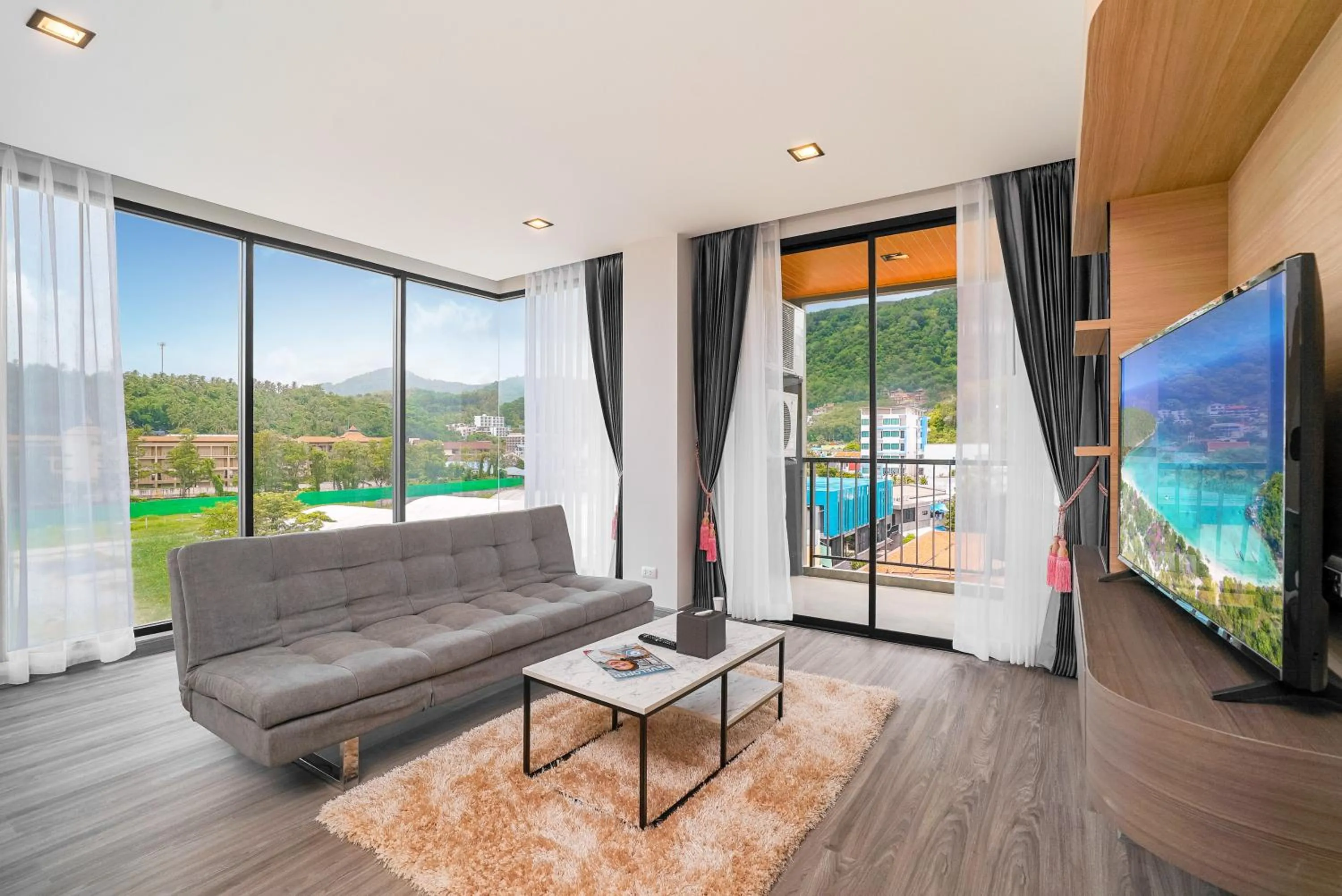 Living room in Grand Kata VIP - Kata Beach