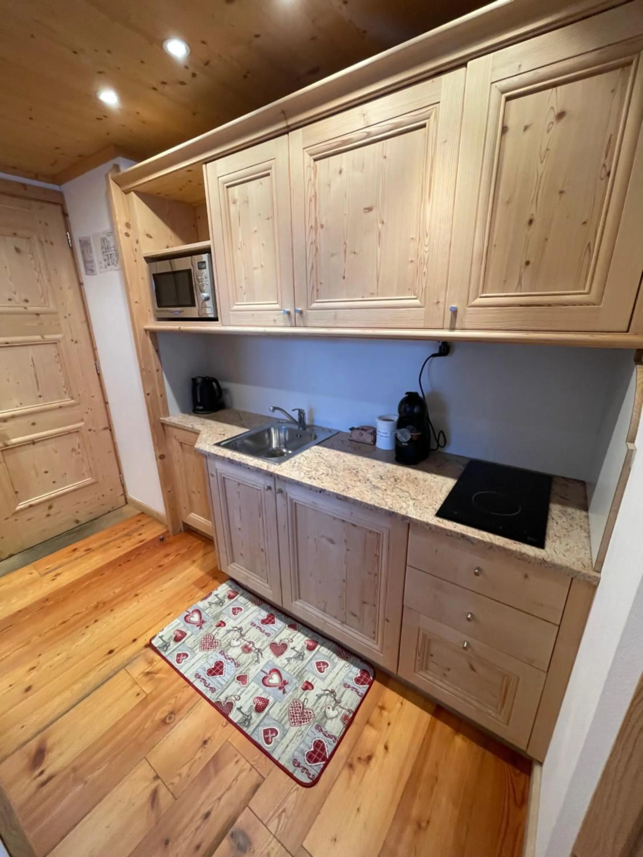 Kitchen or kitchenette in Apartments Sol E Nef