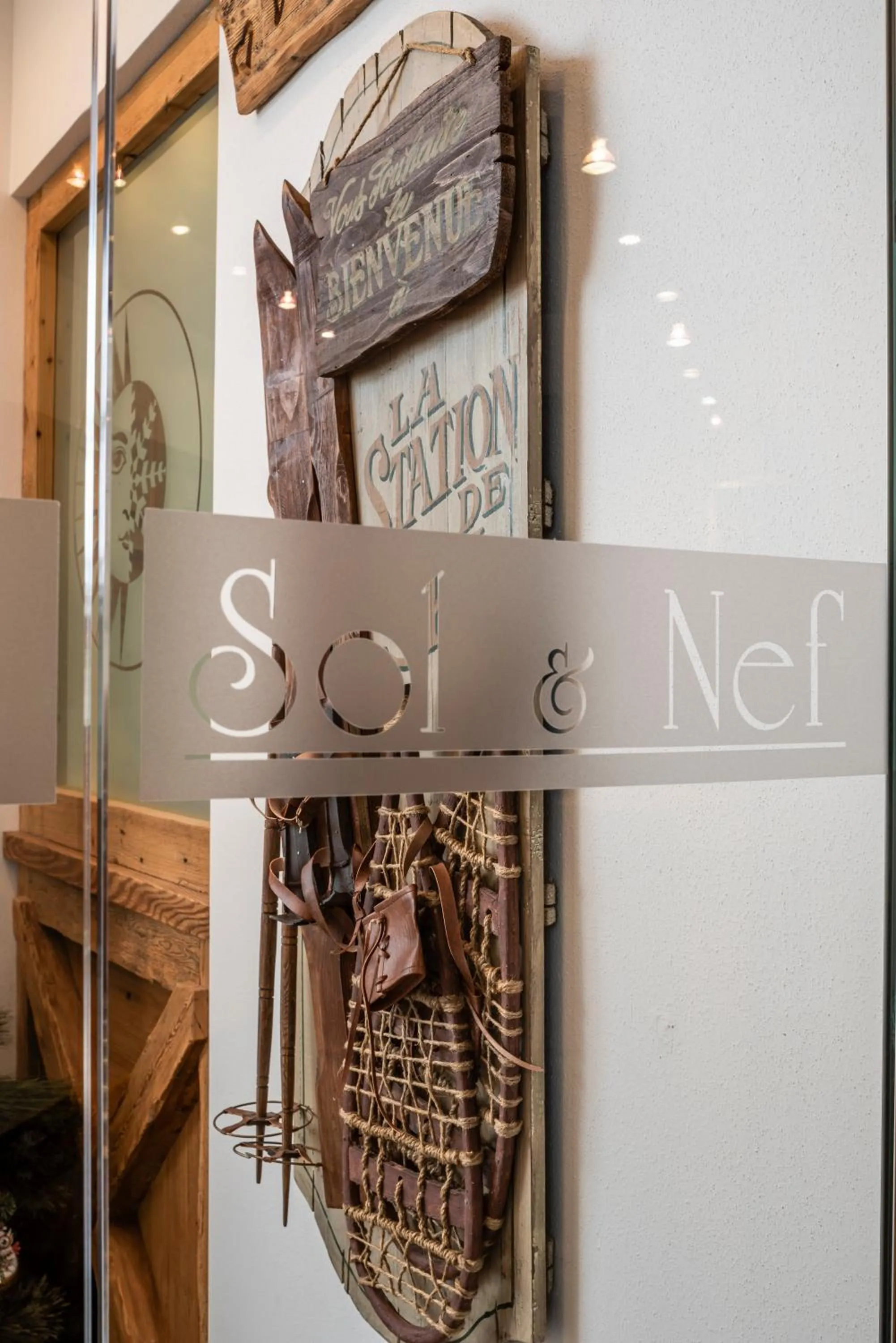 Property logo or sign in Apartments Sol E Nef